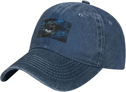 LIICHEES Gorra de béisbol Smoke Flag of South Dakota para hombre y mujer sombrero de vaquero casquette