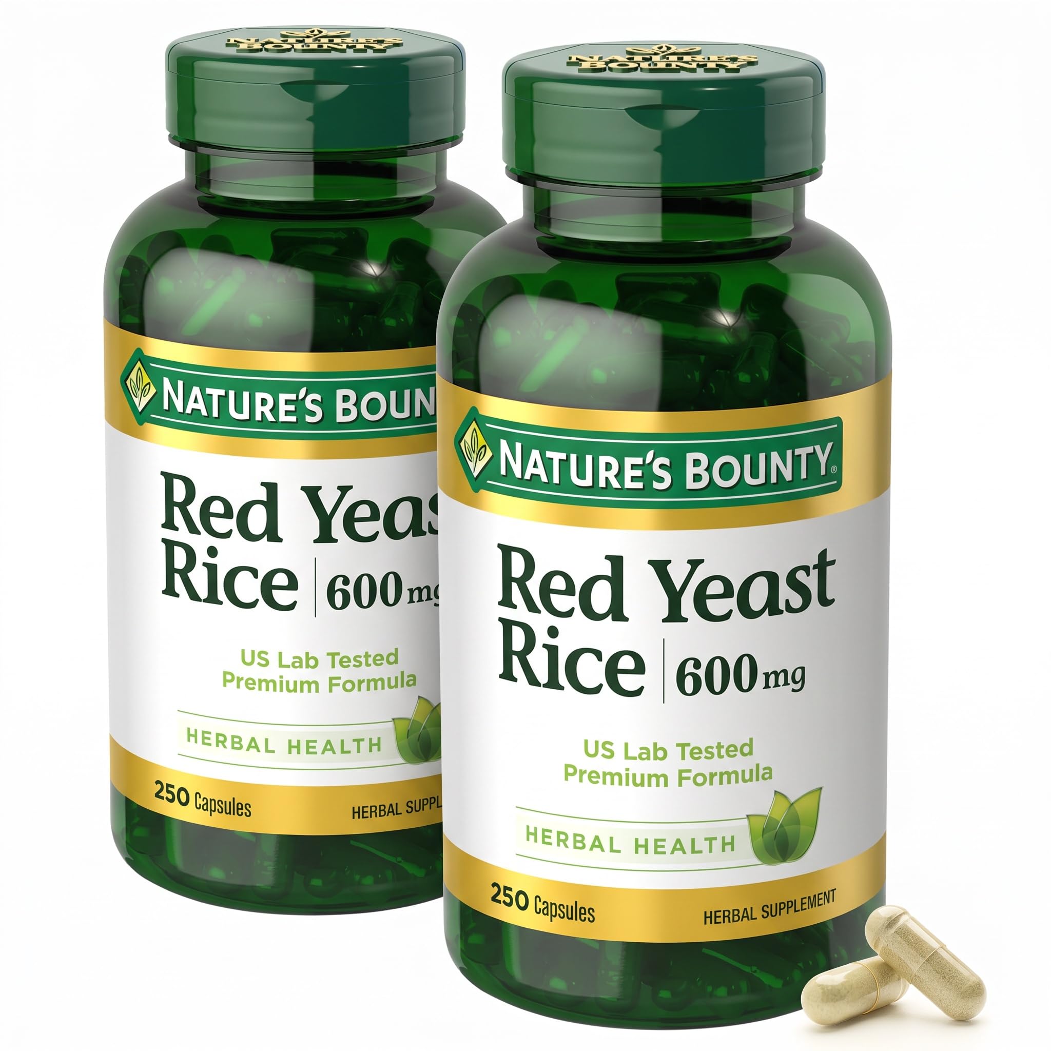 Nature's Bounty Red Yeast Rice Pills and Herbal Health Supplement — Amazon image 8
