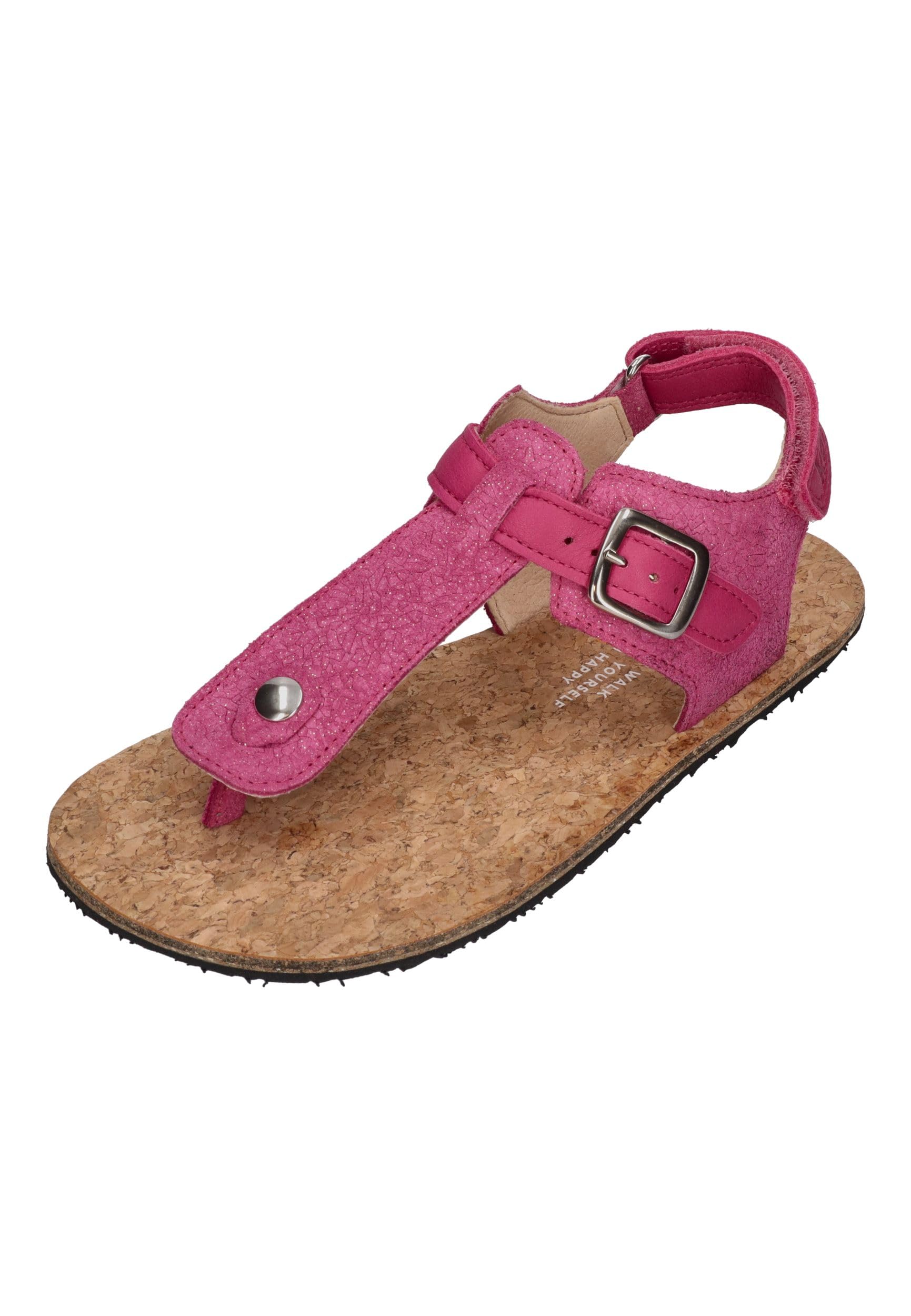 KOEL Barefoot Kinder Sandalen ABRIANA FANTASY fuchsia