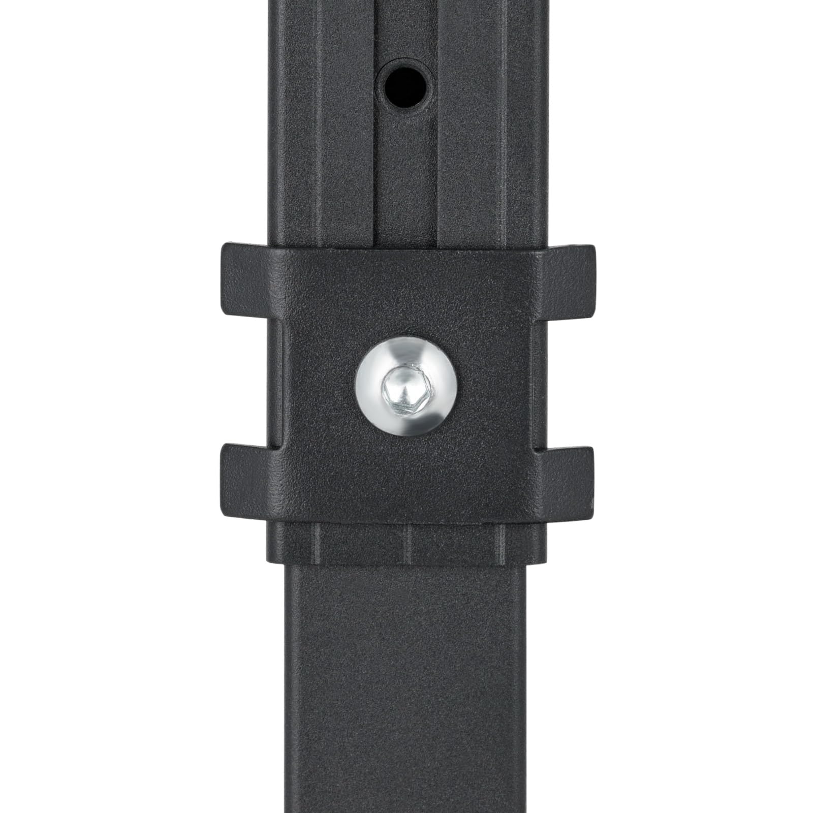 Supporto per proiettore da soffitto, universale, altezza regolabile, 34-56 cm, dimensioni vassoio: 35 x 22 cm, portata: 14 kg (nero)