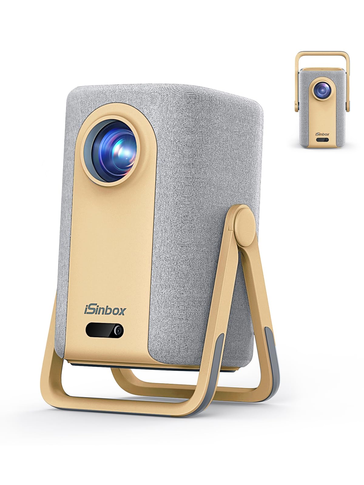 Amazon | 【360°回転・1.1:1短焦点】iSinbox プロジェクター 家庭用