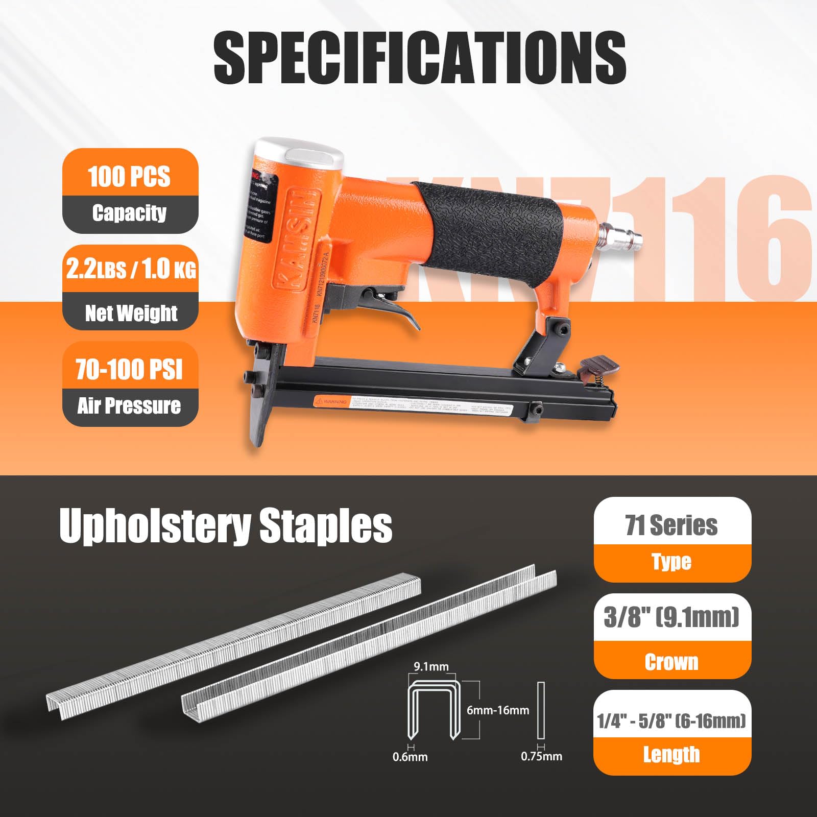 Paslode AGRAFEUSE DE REMBOURRAGE DE CALIBRE 22 | Home Depot Canada