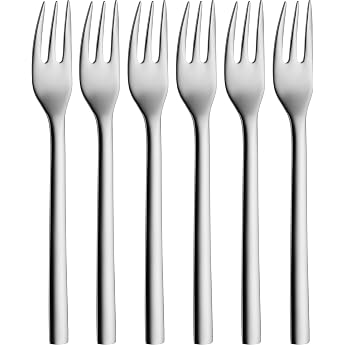 WMF Cake Forks Set Stainless Steel Silver 21.1 x 17.5 x 2 cm