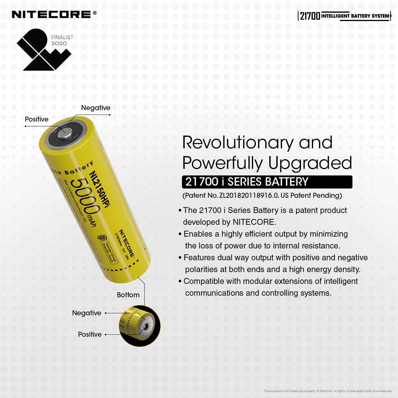 Amazon.co.jp: Nitecore 21700 Intelligent Battery System