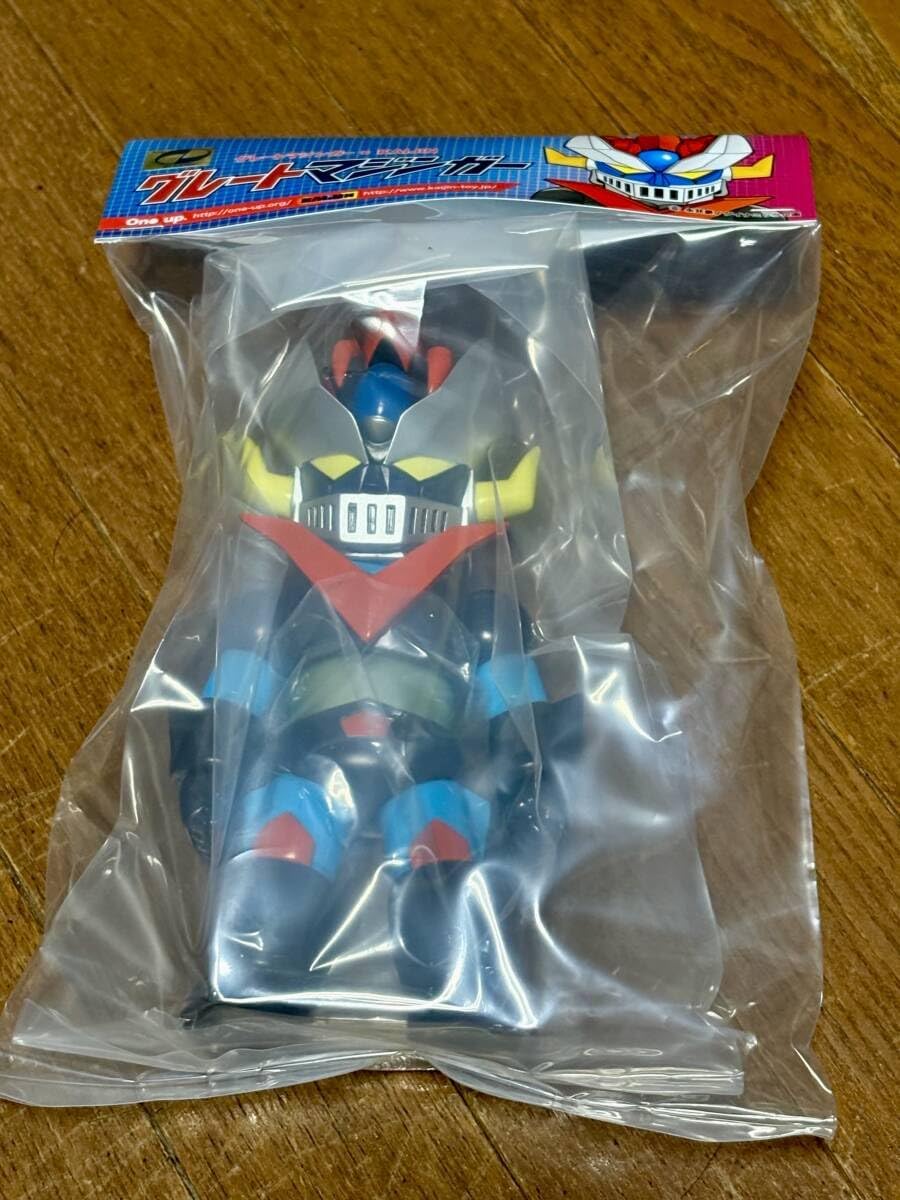One up. KAIJIN グレートマジンガー レトロブルー 未 KAIJIN