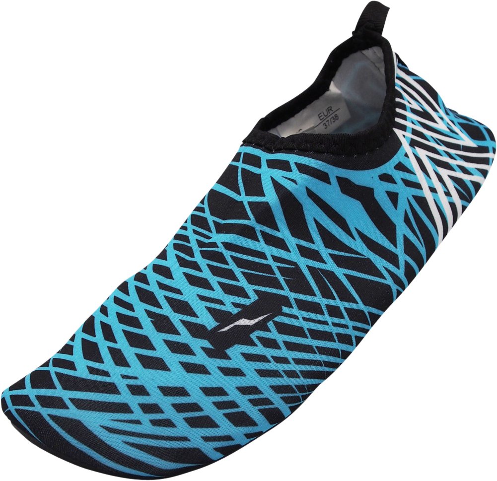 NORTY - Girl's Quick Drying Waterskins Aqua Sock Water Shoe, Blue 40671-Small