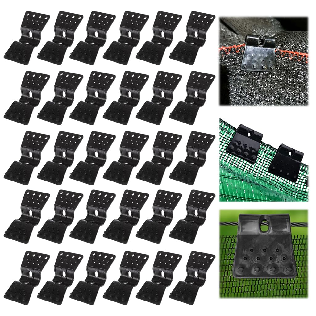 Optifit® Sun Shade Net Clips - Butterfly Sun Shade Clips with Snap Buckles - Outdoor Anti Bird Net Clips - Windproof Awning Clamp Grip - Fix Tent Clips for Garden Netting Sun Shade Net (30 Pcs) (B0DGCWM1CQ) Amazon Price History, Amazon Price Tracker