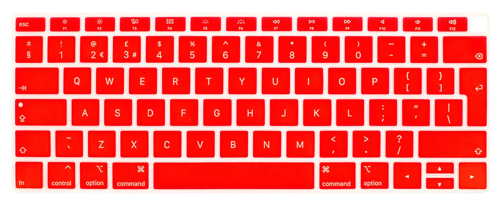 Se7enline Compatible with Macbook Keyboard Cover Skin for Mac Neo & Air 13/15 & Pro 14/16 inch (M5 M4 M3 M2 M1 A18 Pro) 2026/2025/2024/2023/2022/2021 Silicone Waterproof Dustproof EU Layout,Black — view 70