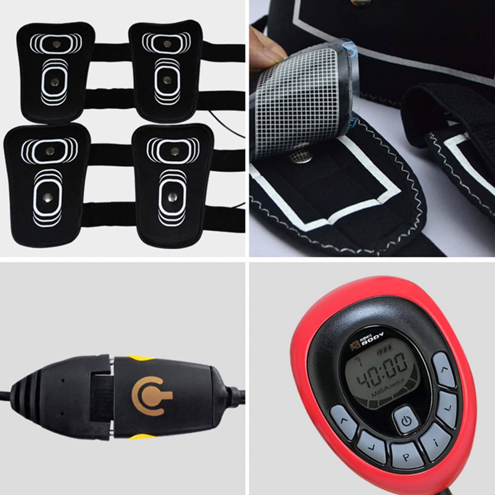 Trimmer per Cosce per dimagrire, Cintura tonificante per la Coscia Dimagrante per Gambe EMS, Fascia per dimagrire per Coscia Dimagrante ABS per Allenamento Muscolare
