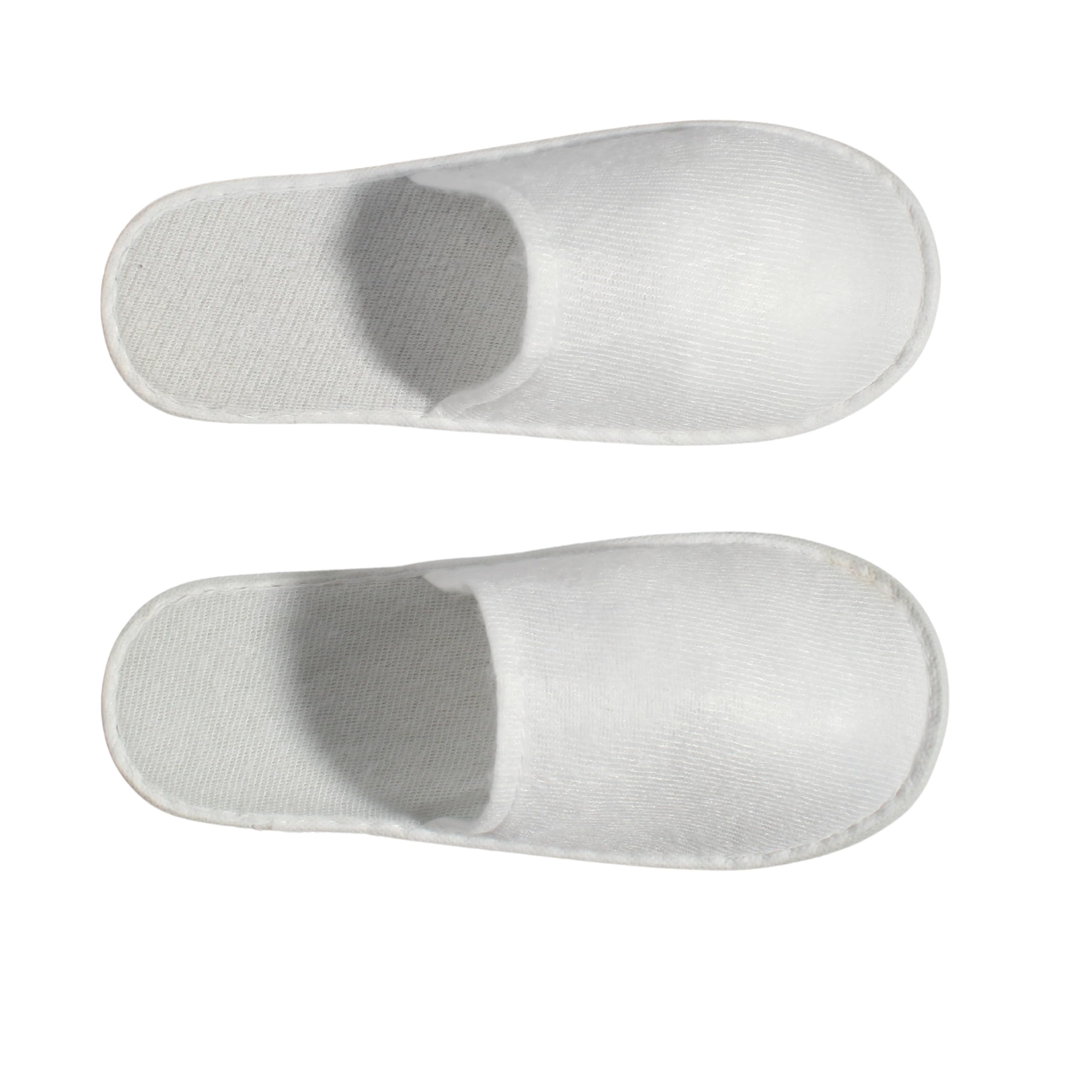 Ciabatte Ospiti Eco Unisize Monouso Unisex Antiscivolo - Pantofole Usa e Getta per Hotel, B&B, SPA, Albergo - Pantofole Donna Uomo per Linea Cortesia (50)