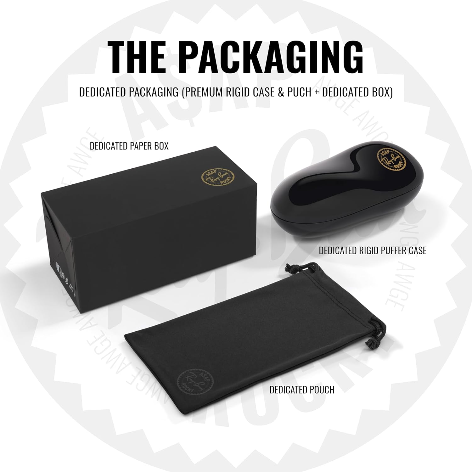 Ray-Ban A$AP Rocky RB4940 Wayfarer Puffer Square Sunglasses - Image 7