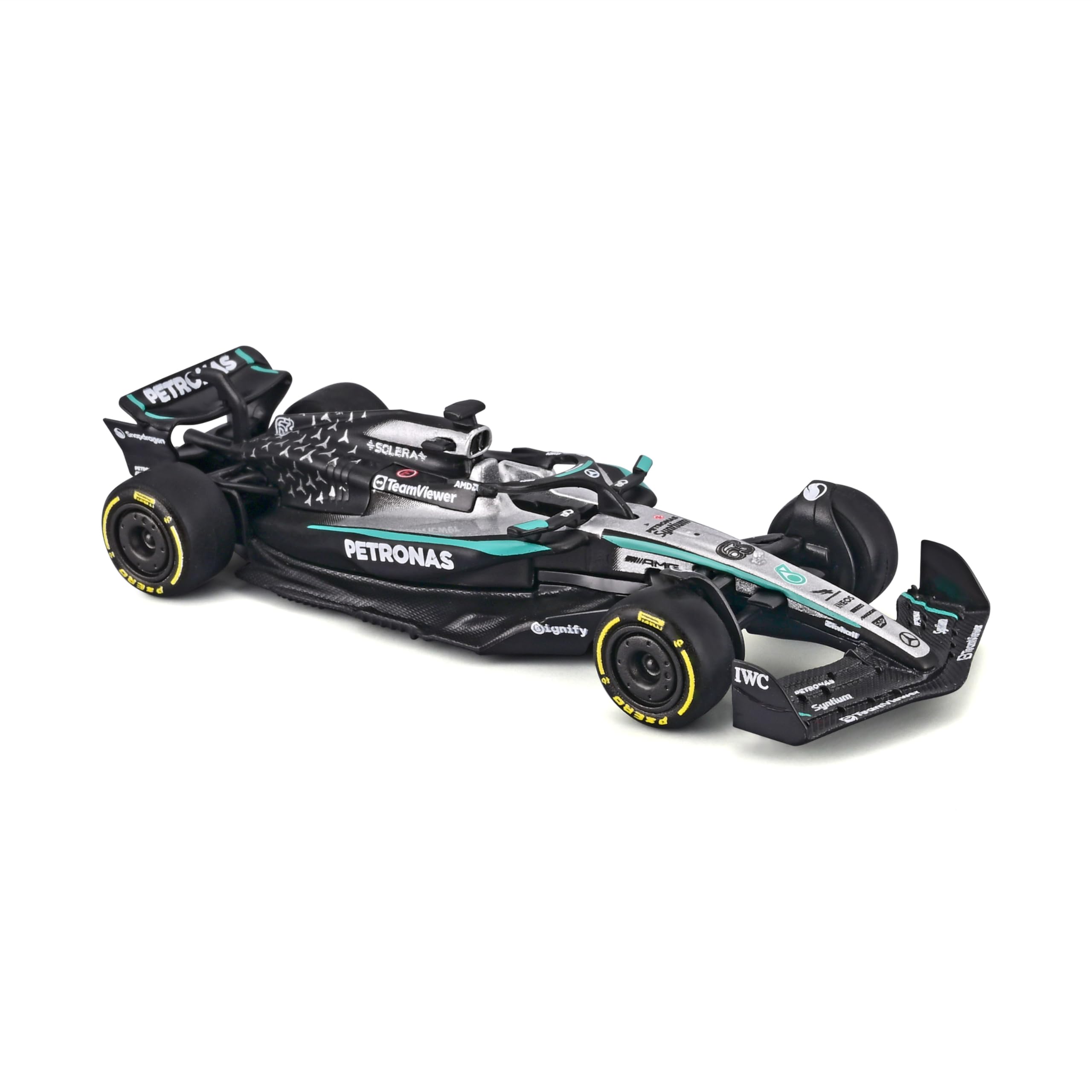 Amazon.com: 1:64 F1 Model for Benze F1 2025 W16 12# Kimi Antonelli