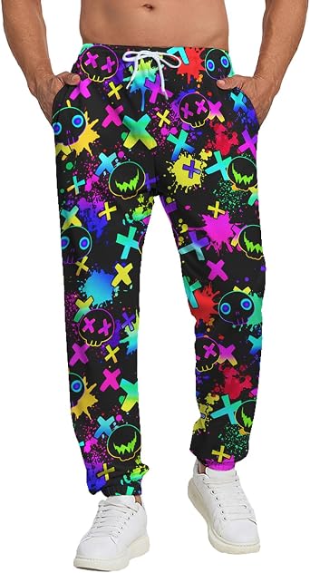 Mens Sweatpants with Pockets Joggers for Men Casual Lounge Sport Track Pants with Drawstring