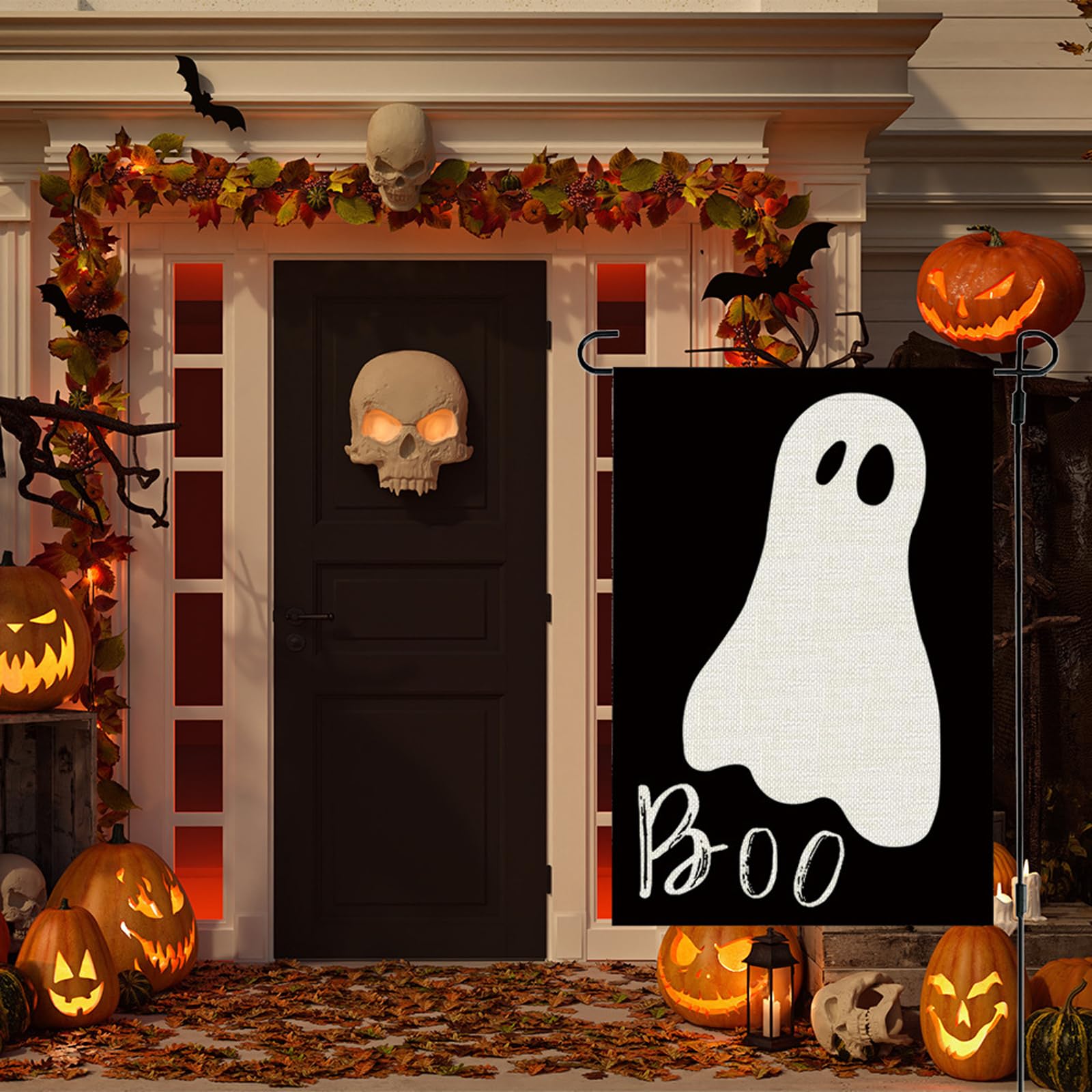 TYXHXTF 2 Pcs Halloween Garden Flag - Image 4