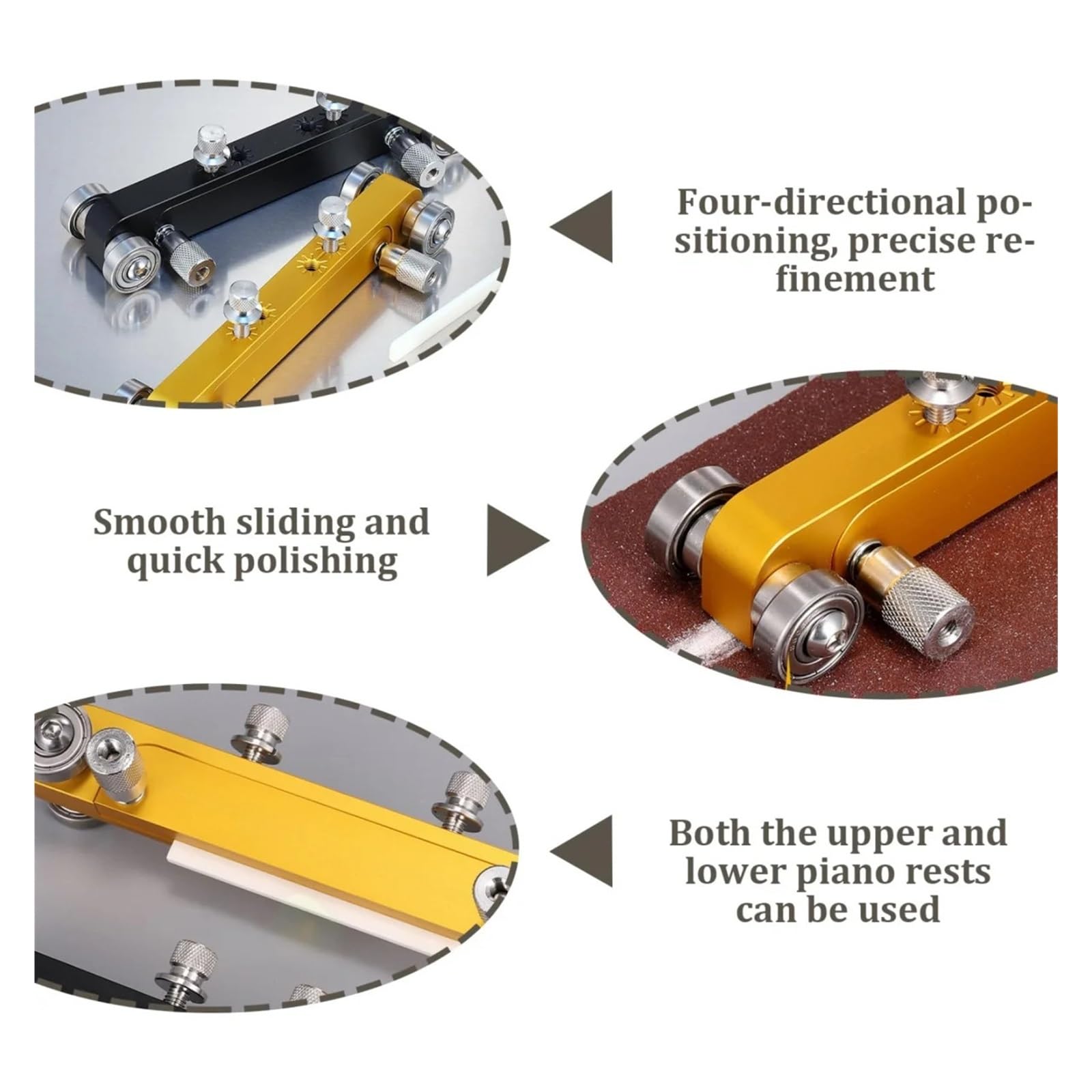Tornillos De Limador De Montura De Tuerca De Aluminio | Bloque de metal, grano fino, paso limpio, acción verdadera, pernos apretados