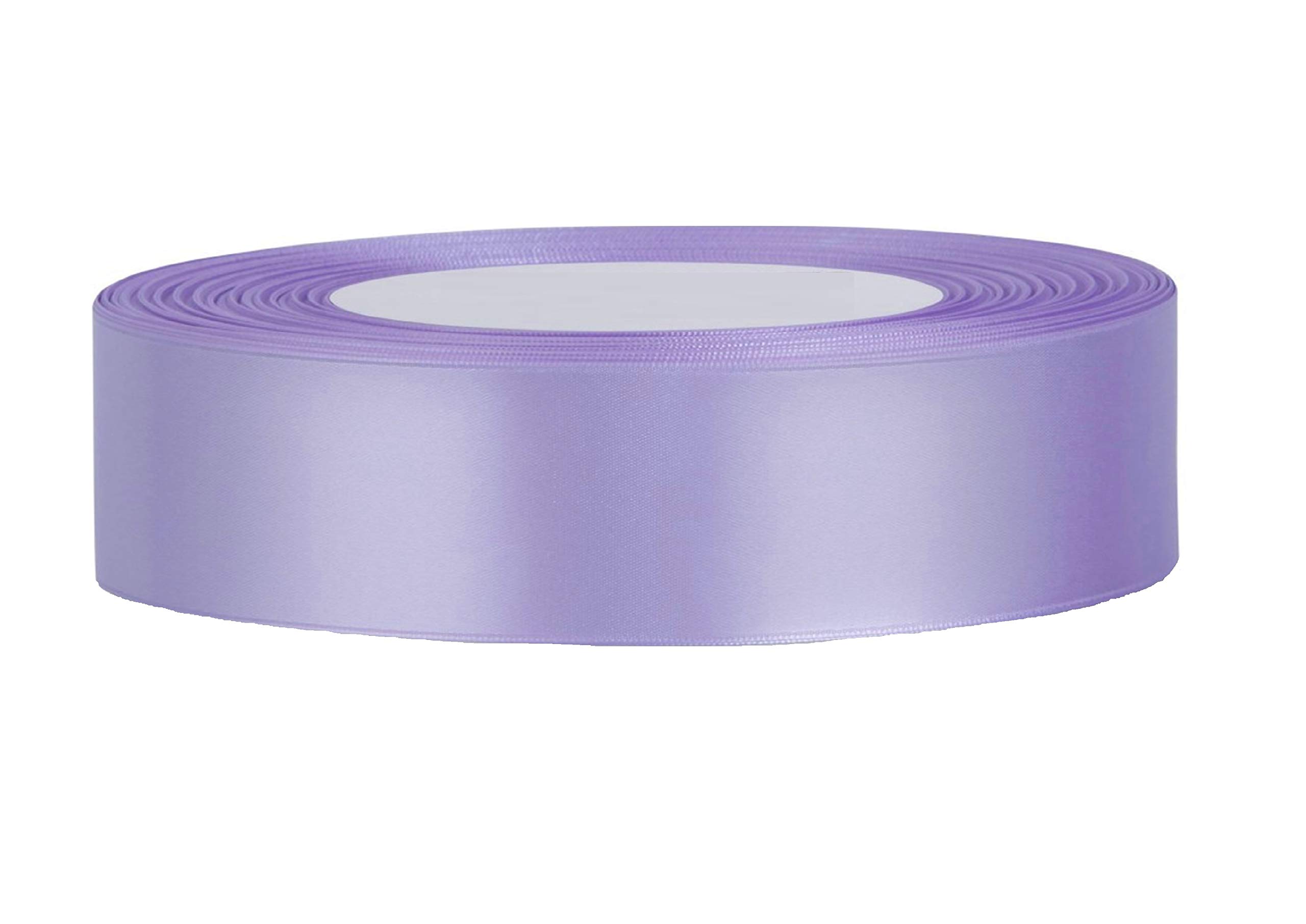 Lilac Satin Ribbon 15mm (5/8 Inch) Wide, 22 Metrs Gift Wrap Ribbon, Ribbons for Gift Wrapping, Christmas Ribbon, Gift Wrapping Ribbon for Crafting, Wedding Party Decor