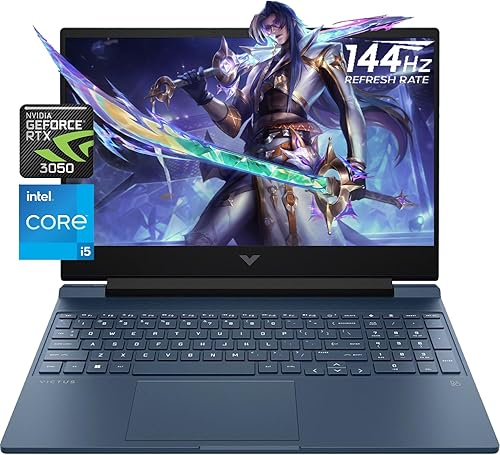 HP Victus Gaming Laptop 15.6" FHD 144Hz 13 generación Intel 8 núcleos i5-13420H hasta 4.60 GHz NVIDIA GeForce RTX 3050 6GB 32GB RAM 1TB PCIe