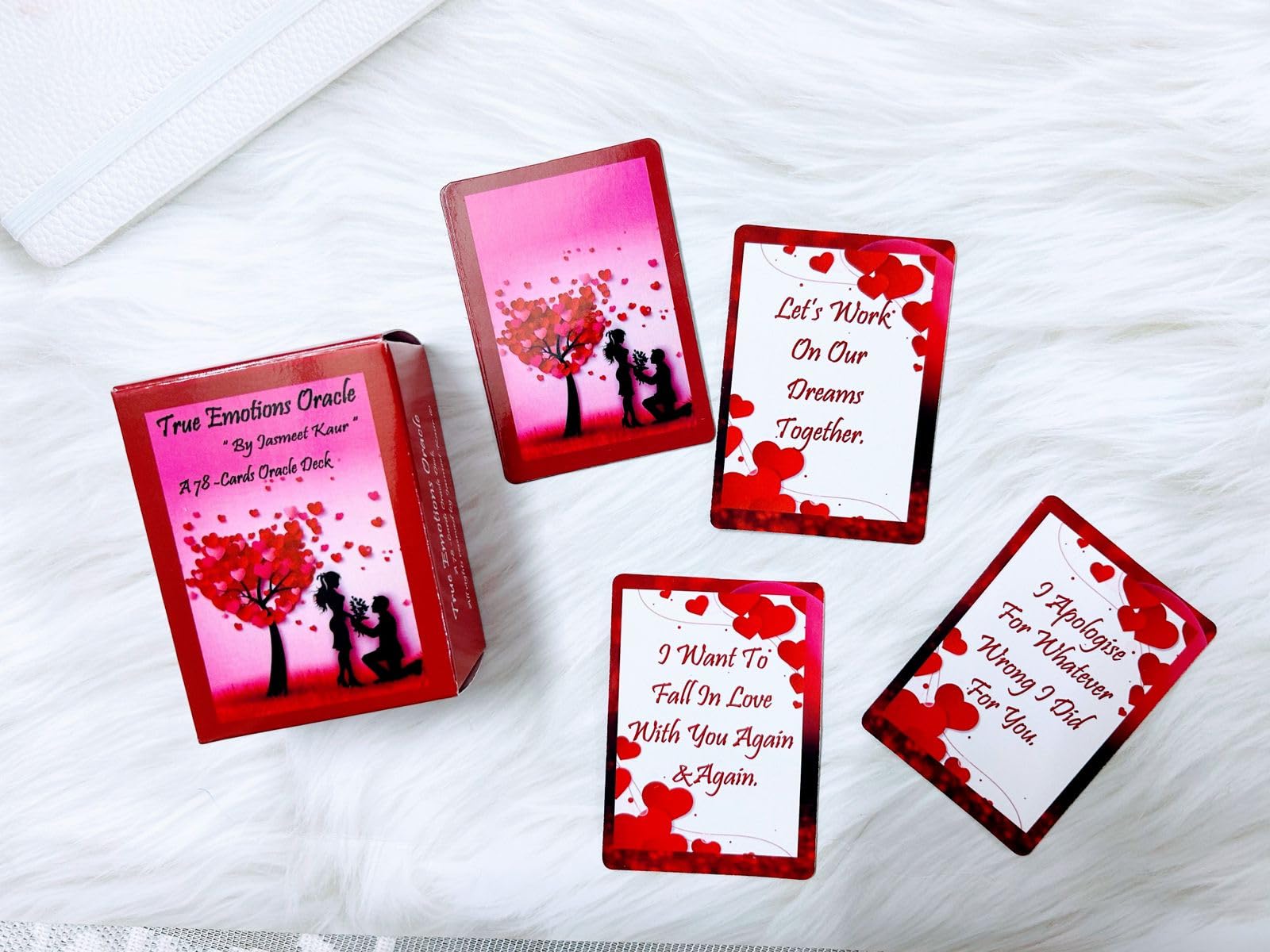 Tarot Supplies True Emotions Oracle by Jasmeet Kaur - 78 Cards Oracle Deck (B09T6YKDB7) Amazon Price History, Amazon Price Tracker