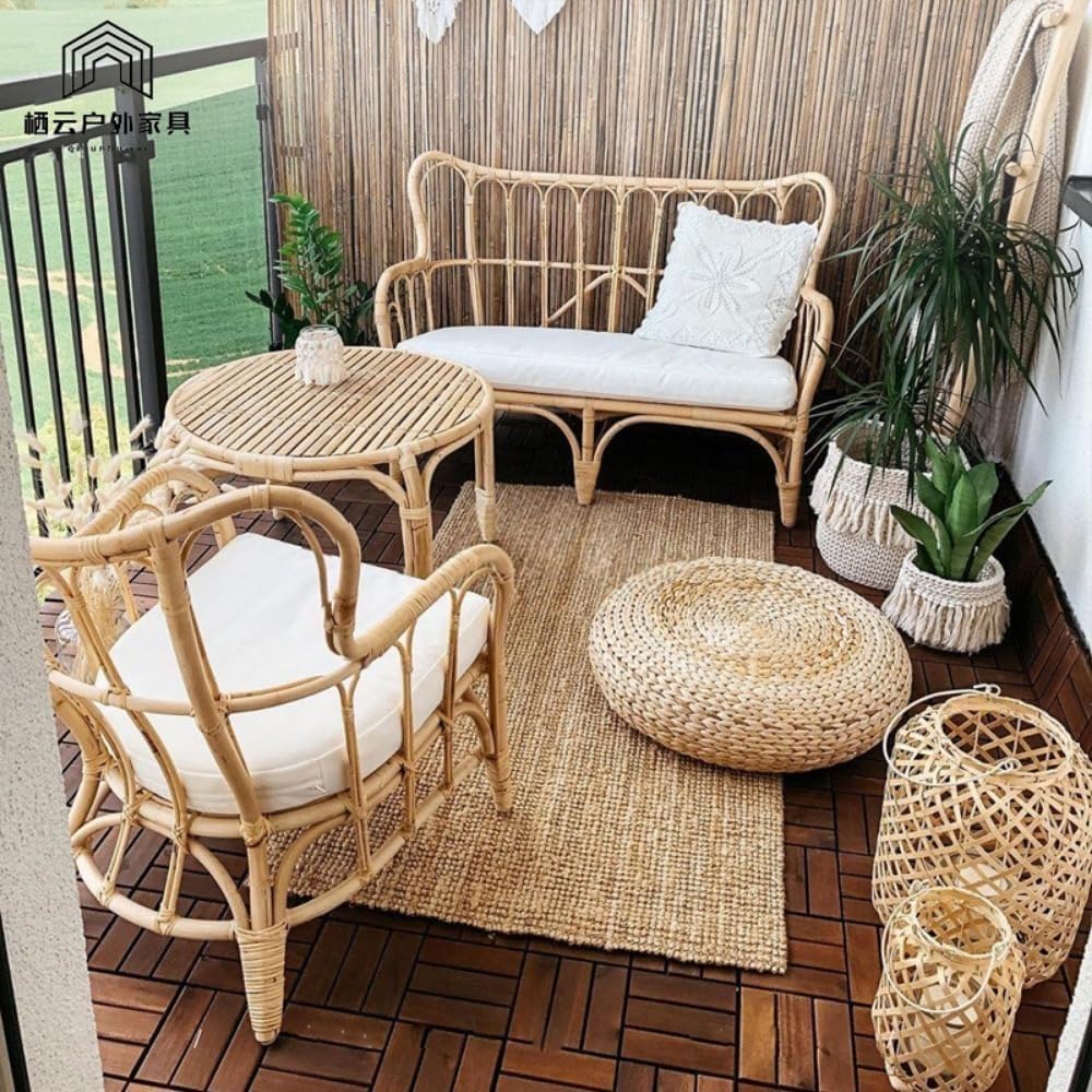 アジアン家具 3人掛けソファー インドネシア製 藤ラタン 楽天市場