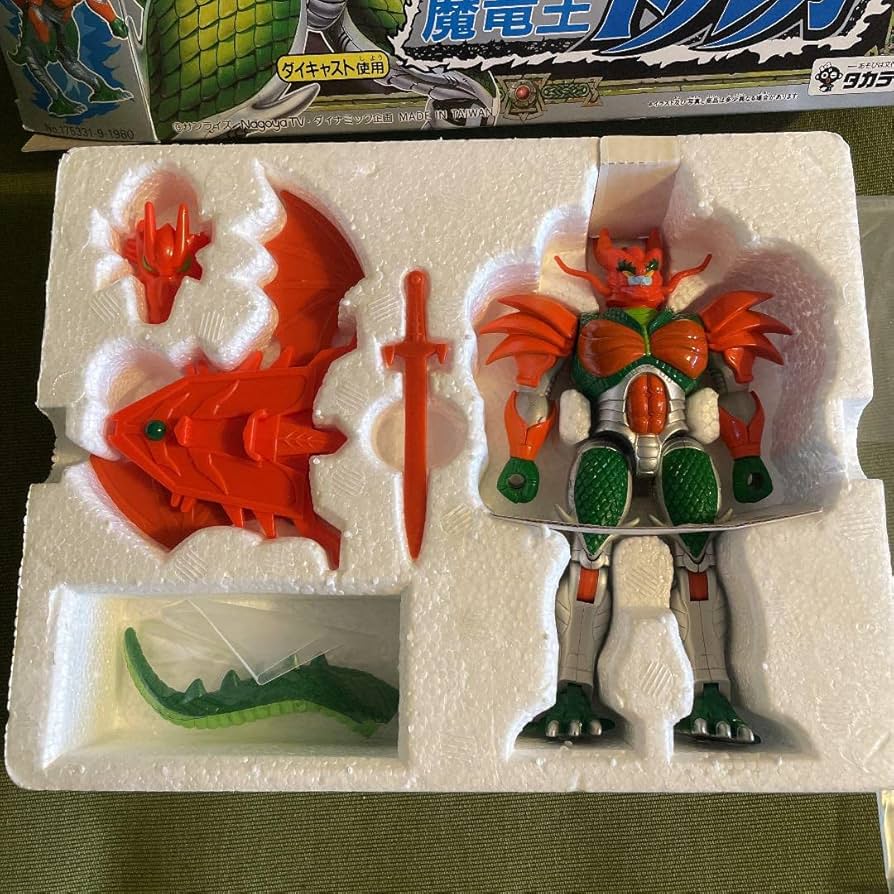 Amazon.co.jp: 獣神 ライガー 魔竜王 ドルガ ダイキャスト 使用