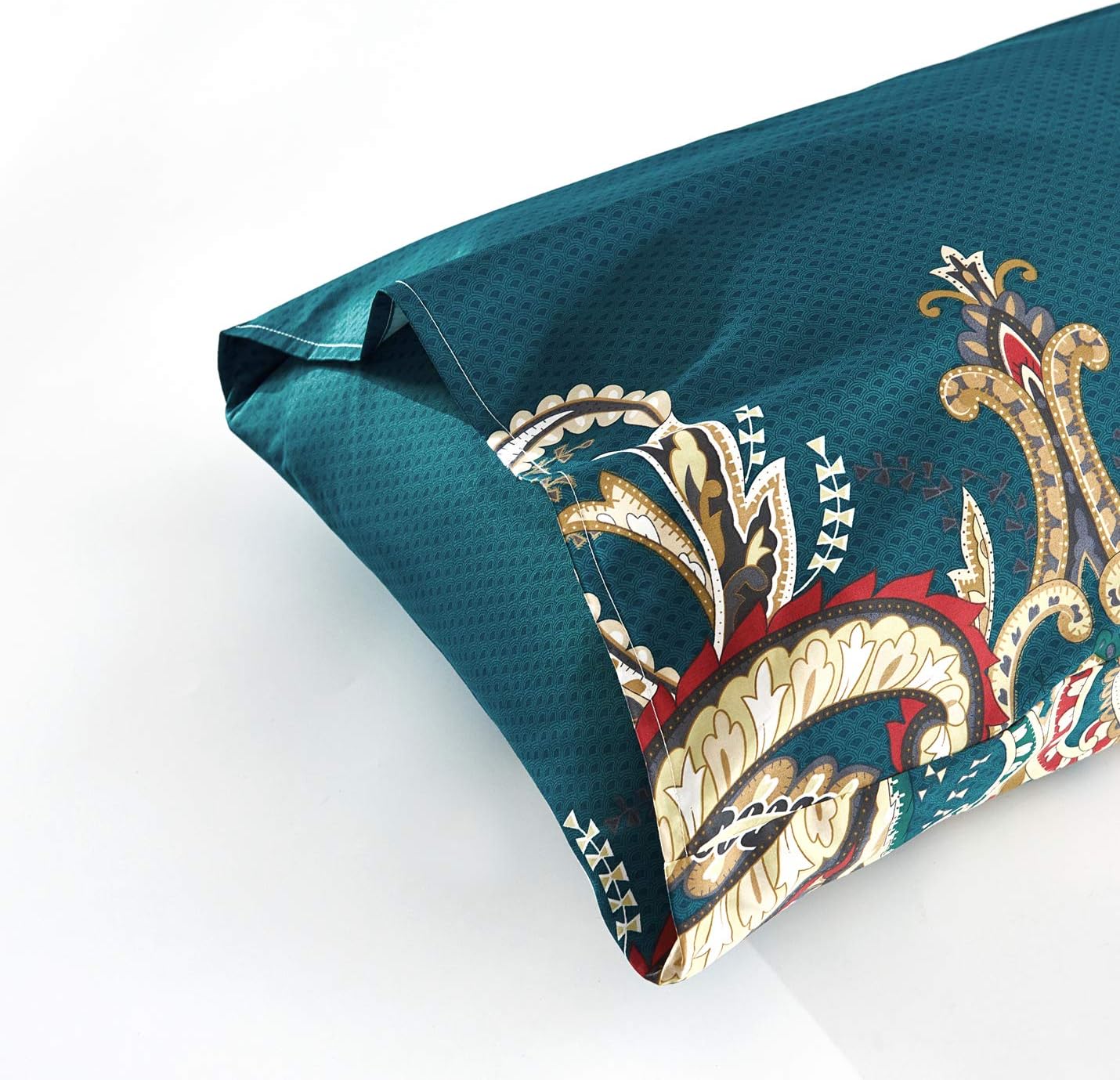 Authentic Crazy Deals YuHeGuoJi Duvet Cover Set 100% Egyptian Cotton Teal King Size Boho Paisley Bedding 3 Pieces Set 1 Retro Damask Print Duvet Cover with Zipper 2 Pillowcases Hotel Quality Soft Silky Breathable Durable Hot Deals YuHeGuoJi Duvet Cover Set 100% Egyptian Cotton Teal King Size Boho Paisley Bedding 3 Pieces Set 1 Retro Damask Print Duvet Cover with Zipper 2 Pillowcases Hotel Quality Soft Silky Breathable Durable