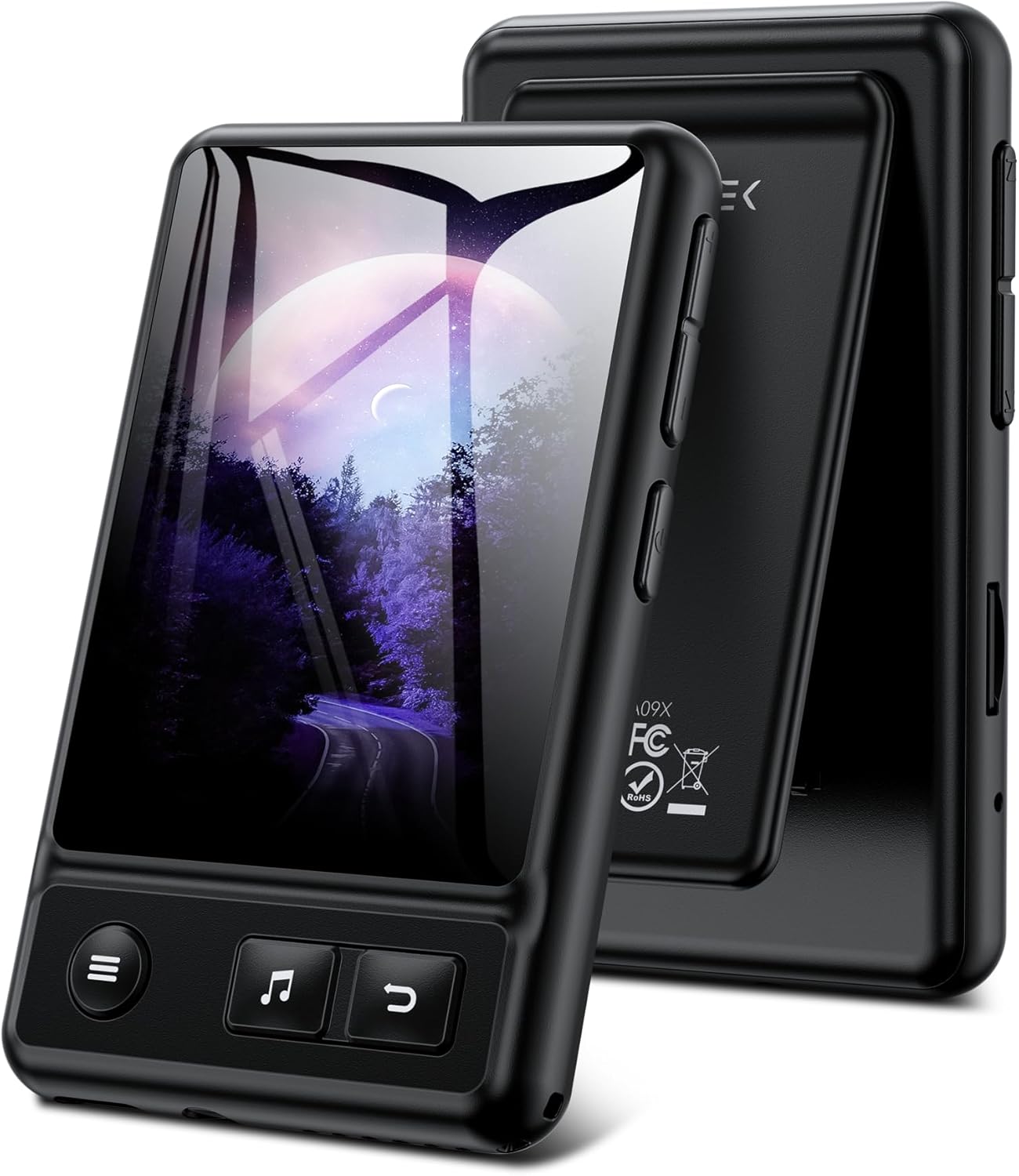 AGPTEK MP3Player mit Bluetooth 5.3, A30X 6,1 cm Full Touchscreen 32 GB MusikPlayer mit Clip