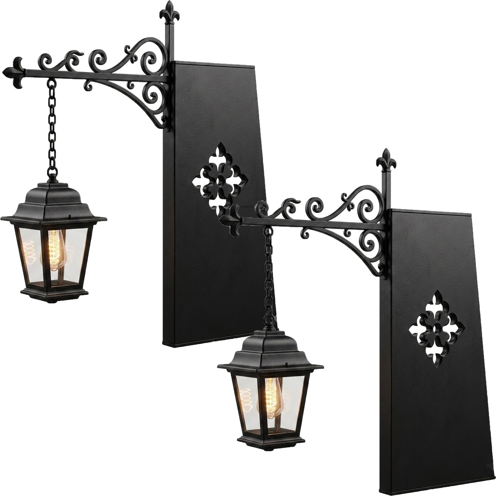 Synlghapse Library Lantern-Decorative Bookshelf Lighting，2PCS