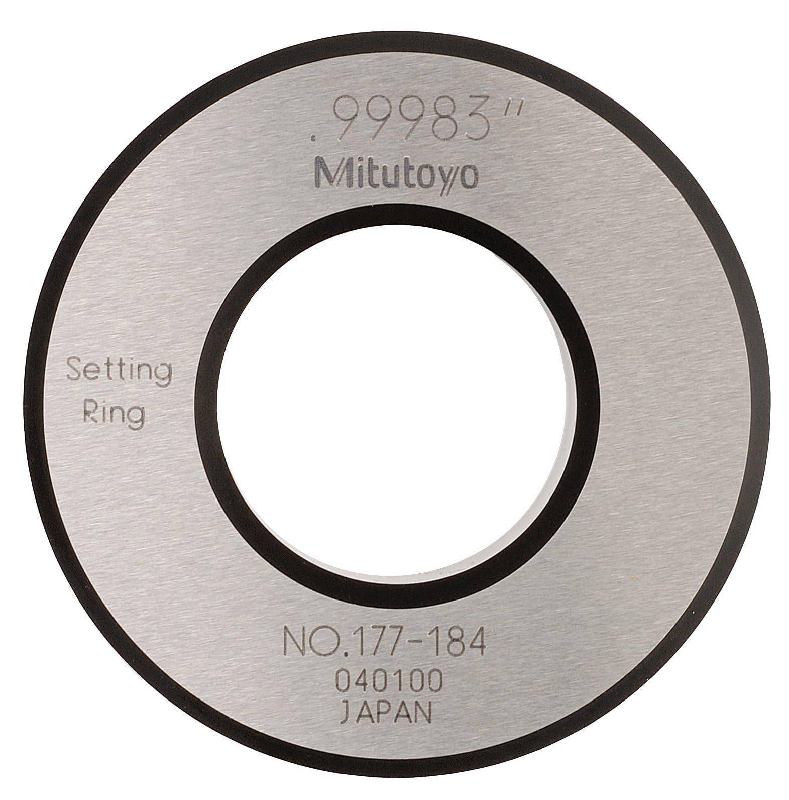 Mitutoyo 177-184 Setting Ring, 1.0" Size, 0.59" Width, 2.09" Outside Diameter, ±0.00004" Accuracy, Designed for Precise Calibration and Measurement in Engineering, and Manufacturing-image-49