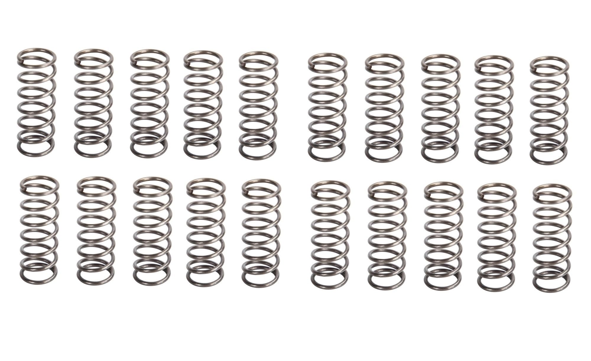 LITAO-XIE, Lt-spring, 20pcs 0.7mm 0.7 X 8mm Stainless Steel Compression Spring Wire Diameter 0.7mm Outer Diameter 8mm Length 10-50mm (Size : 25mm)