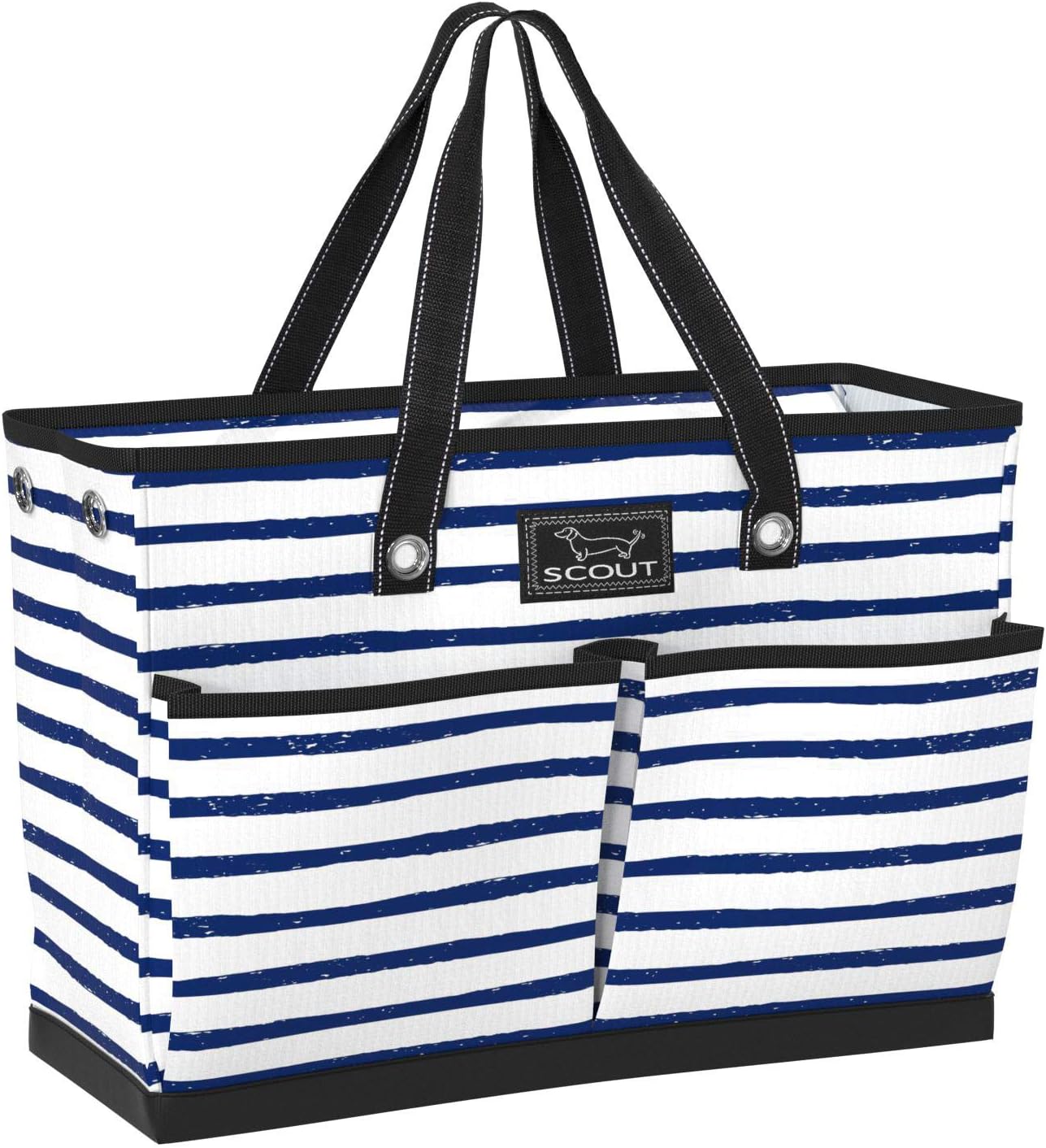 Ben Pocket Tote - Large Multi-Use Tote Bag for, Nurses, Teachers, and Moms, 5 Pockets for Organizing, Breakaway Zipper