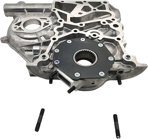 Miniatura 4 de Bomba de aceite sin junta compatible con Toyota Land Cruiser 1994-2004, Hilux, Surf, Hiace, Chaser, 4 Runner, Mark II y Cresta 2L 2L-T 2.4L 3L 2.8