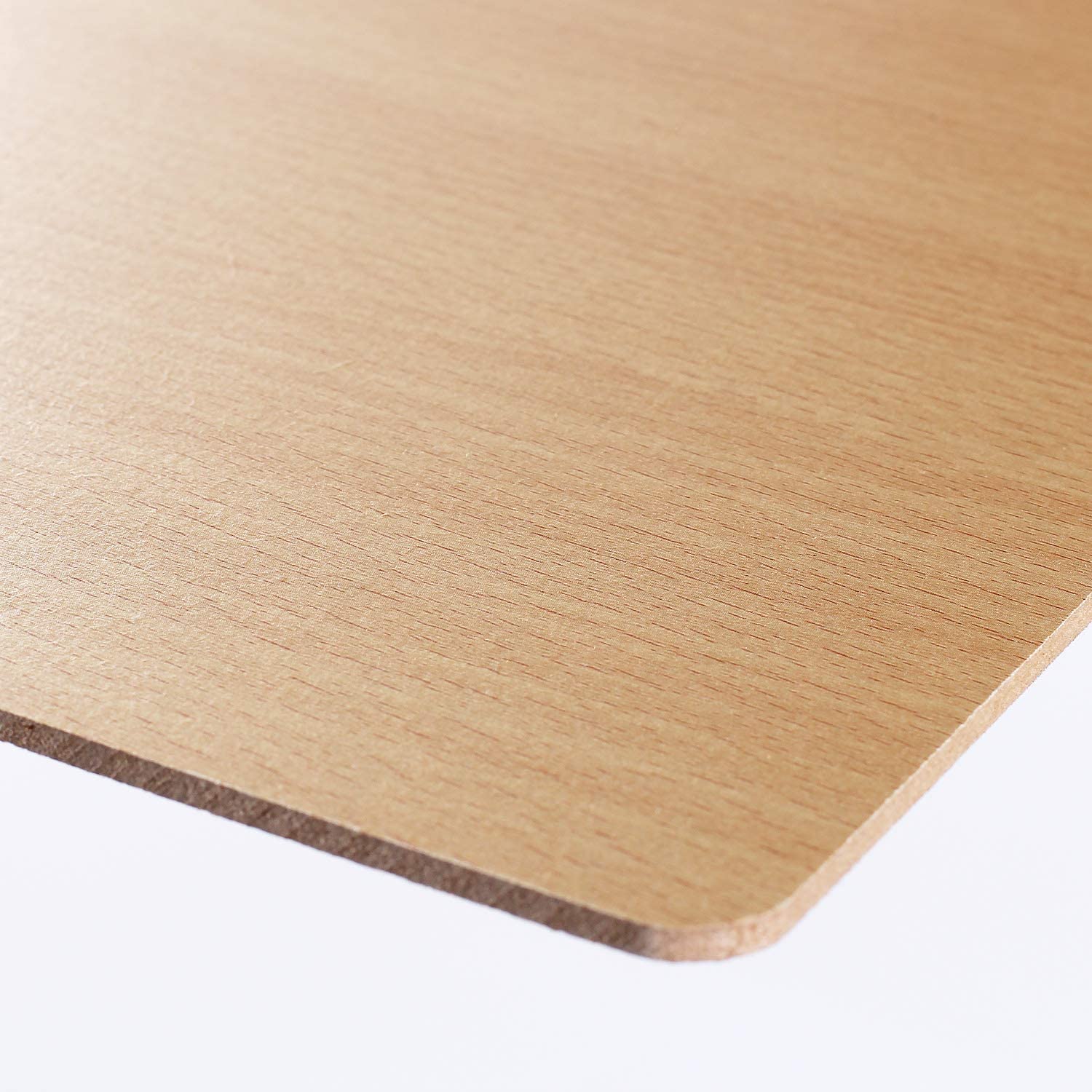 6er Klemmbrett A3 Hoch aus Hartholz extra dick 4mm, mit Aufhängeose, Gummierter Metalklemme, Skizzenblock Schreibbrett Clipboard, Qualität Holz Faserplatte, Zwischenablage Schreibblock TKD8009-A3-6X