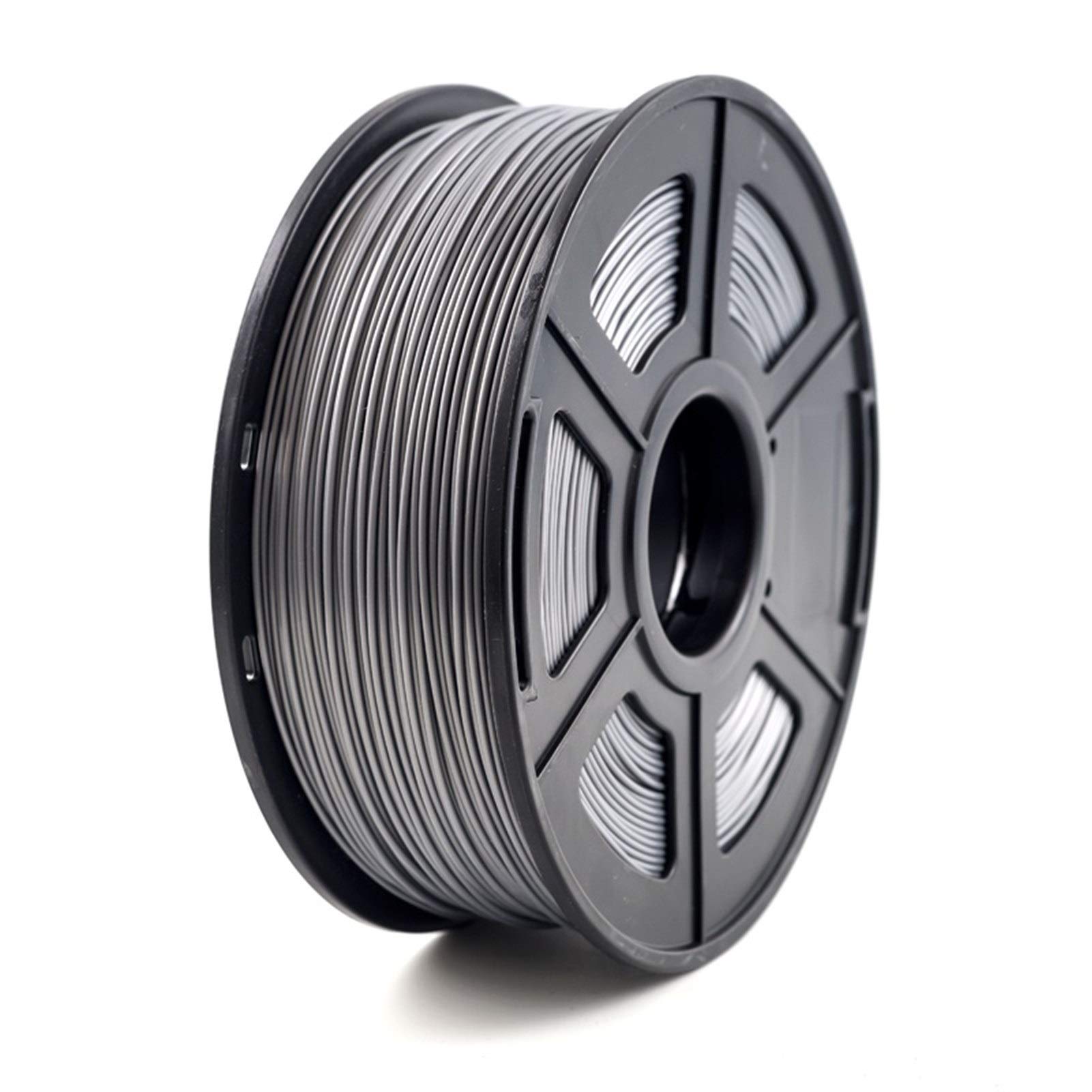 Filament do drukarki 3D, filament do drukowania 3D Filament do drukarki 3D ABS 1,75 mm 1 kg/2,2 funta Tworzywo ABS Materiał eksploatacyjny do drukarki 3D i filamentu ABS długopisu 3D (kolor: srebrny)