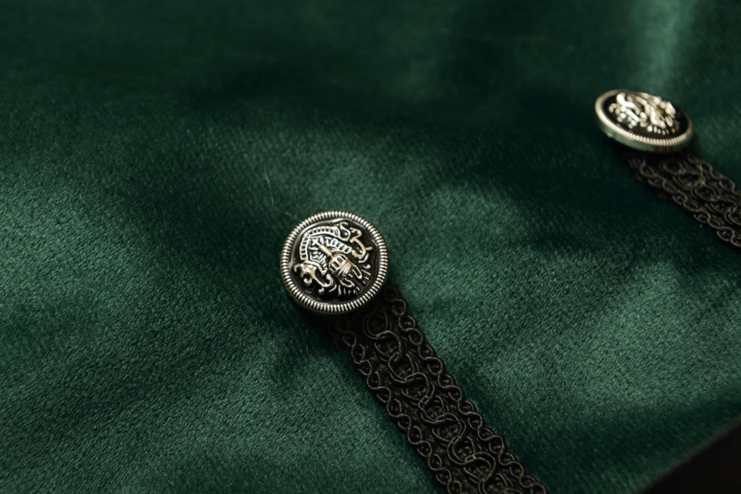 Unisex Medieval Viking faux fur collar cloak with hood Kings cloak Victorian cape Renaissance Steampunk costume - Image 5