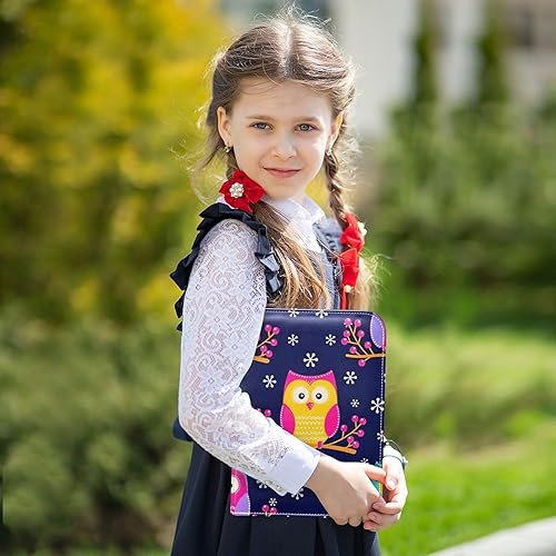 Miniatura 5 de Cute Owls Trading Card Storage Album, Card Album with 400 Slots, Ideal for Various Game Cards