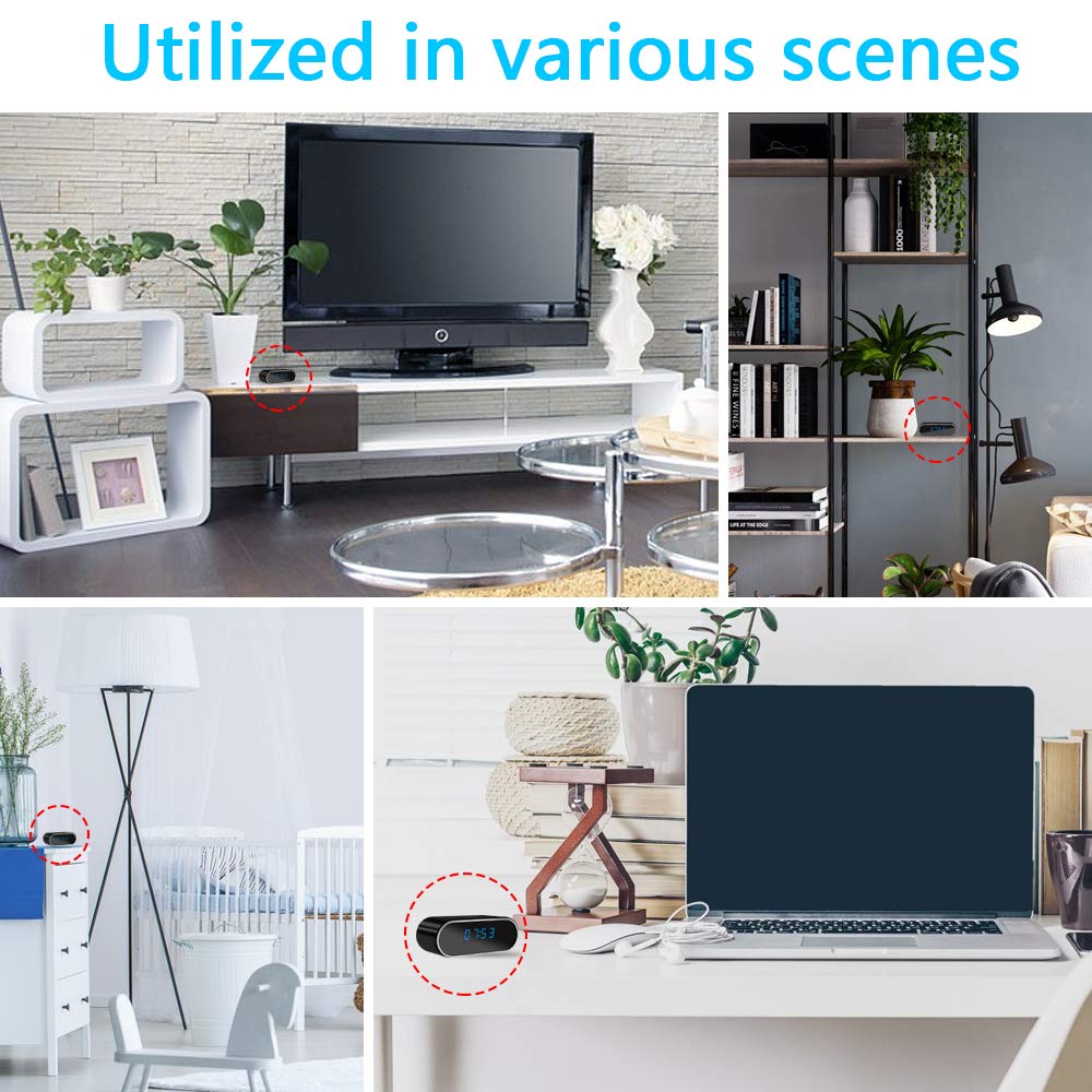 Verborgen Camera 4K, Verborgen Spionage Camera, Mini Spionage Camera WiFi, ondersteunt nachtzicht en bewegingsdetectie, Realtime streaming, bewaking op afstand Verborgen Camera 4K, Verborgen Spionage Camera, Mini Spionage Camera WiFi, ondersteunt nachtzicht en bewegingsdetectie, Realtime streaming, bewaking op afstand
