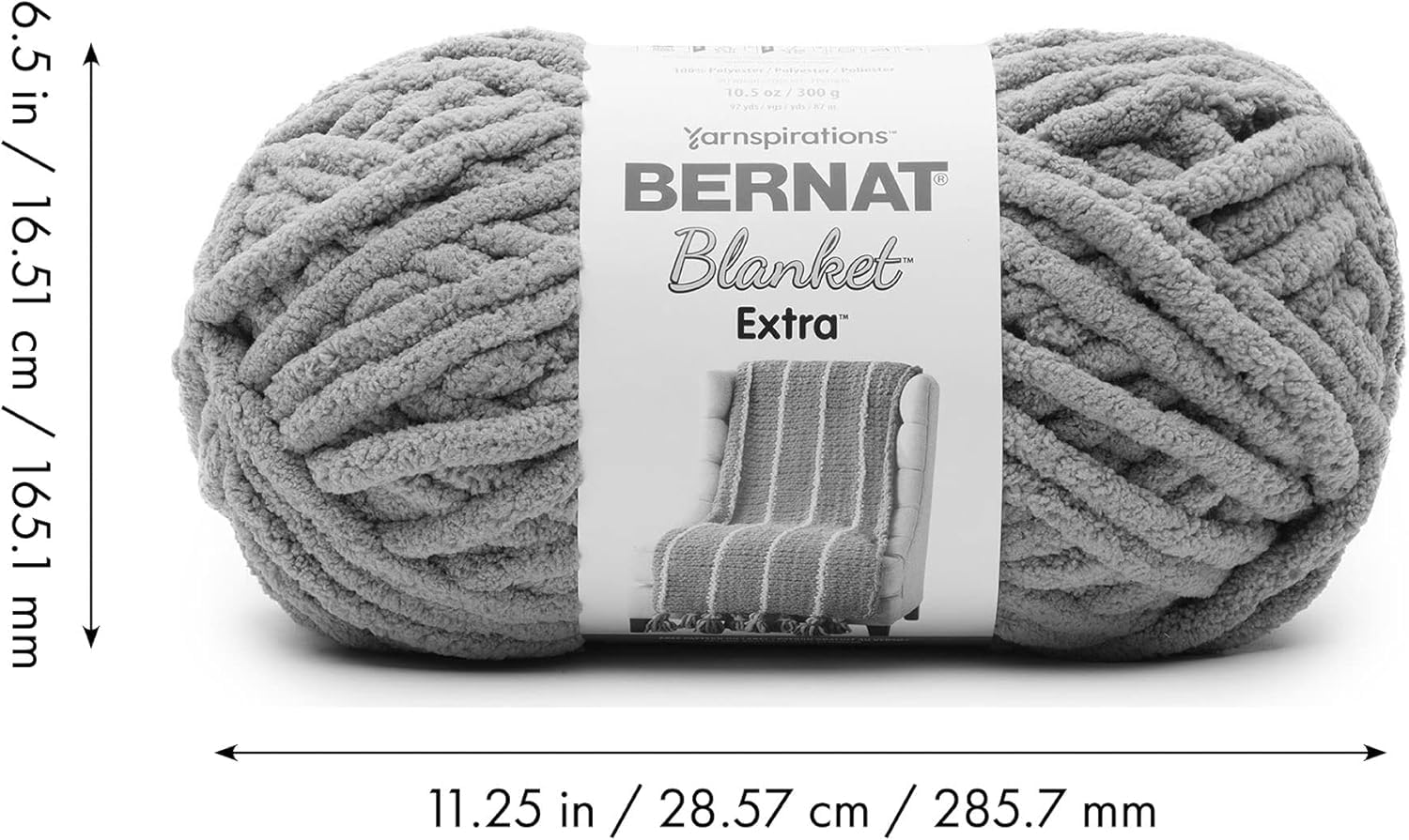 Bernat Couverture extra fil-blush rose