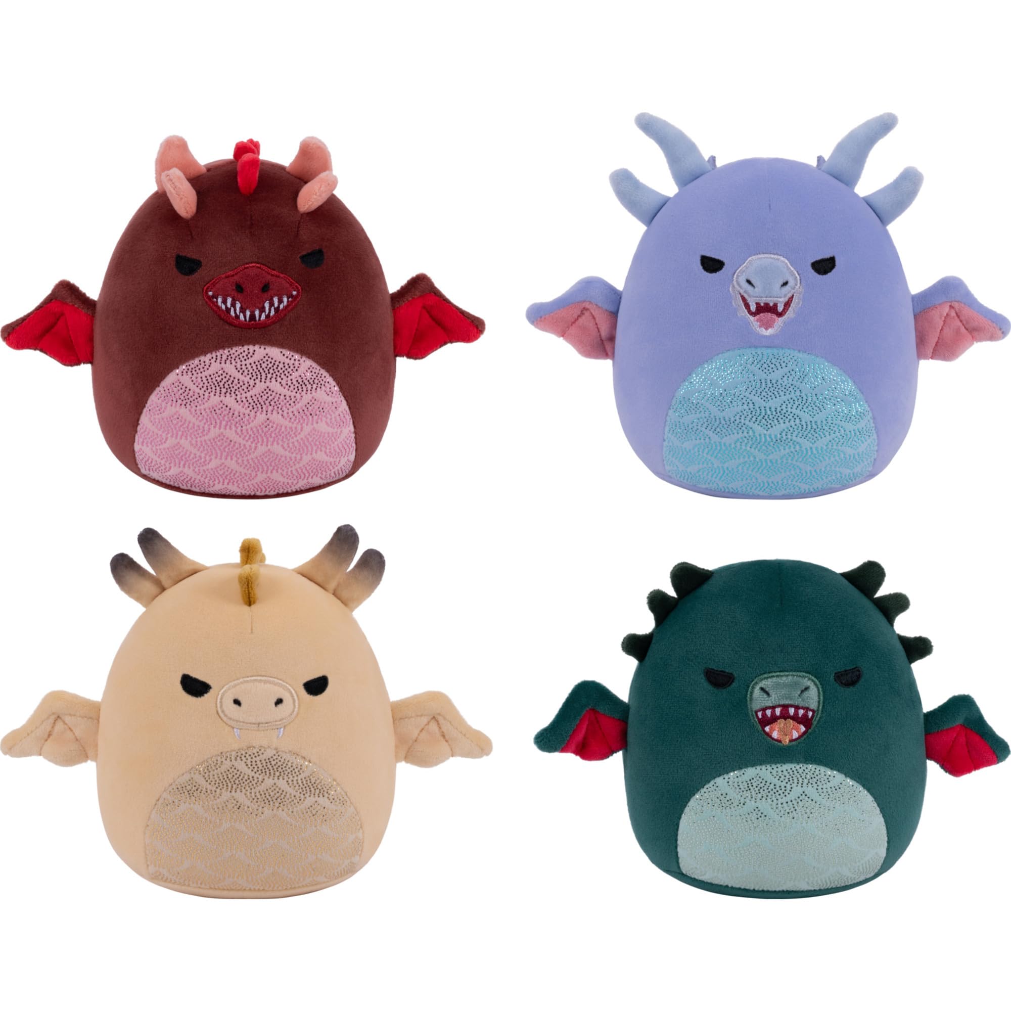 Squishmallows Original House of the Dragon 4-Pack Plush (Little)
