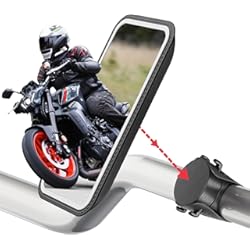 Soporte Movil Honda Nc750X Shapeheart - Soporte Movil Moto Magnético para manillar | Universal | Anti- Vibracion |Porta movil impermeable para moto compatible con scooter, bici, patinete