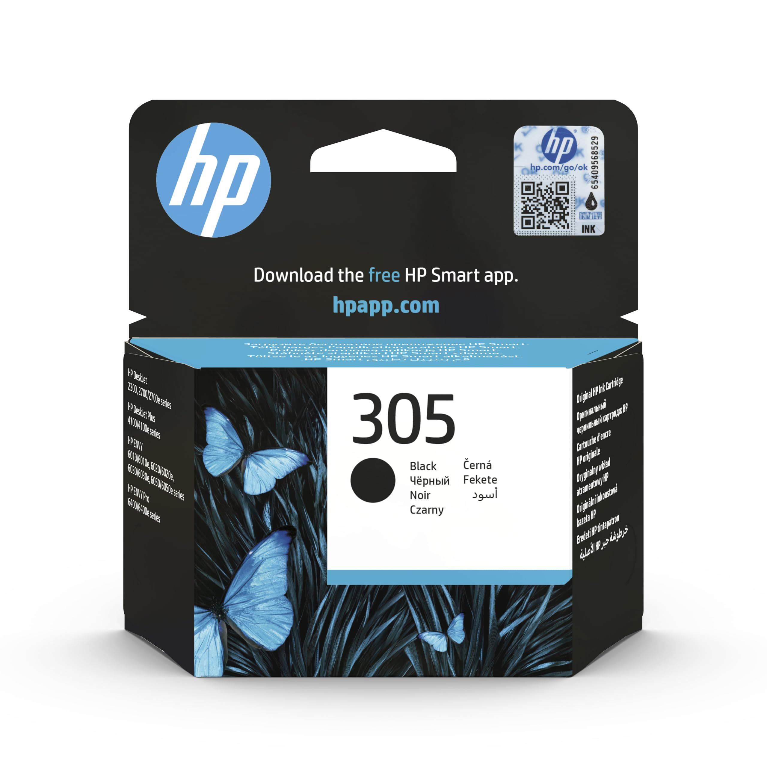 Hp 305 Black Original Ink Cartridge - 3Ym61Ae