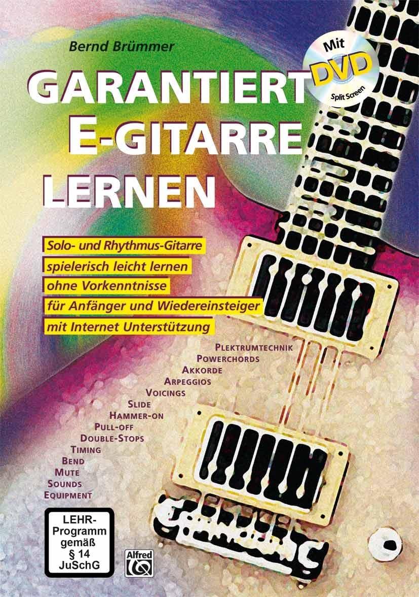 Garantiert E-Gitarre lernen: Mit DVD und Internet Unterstützung