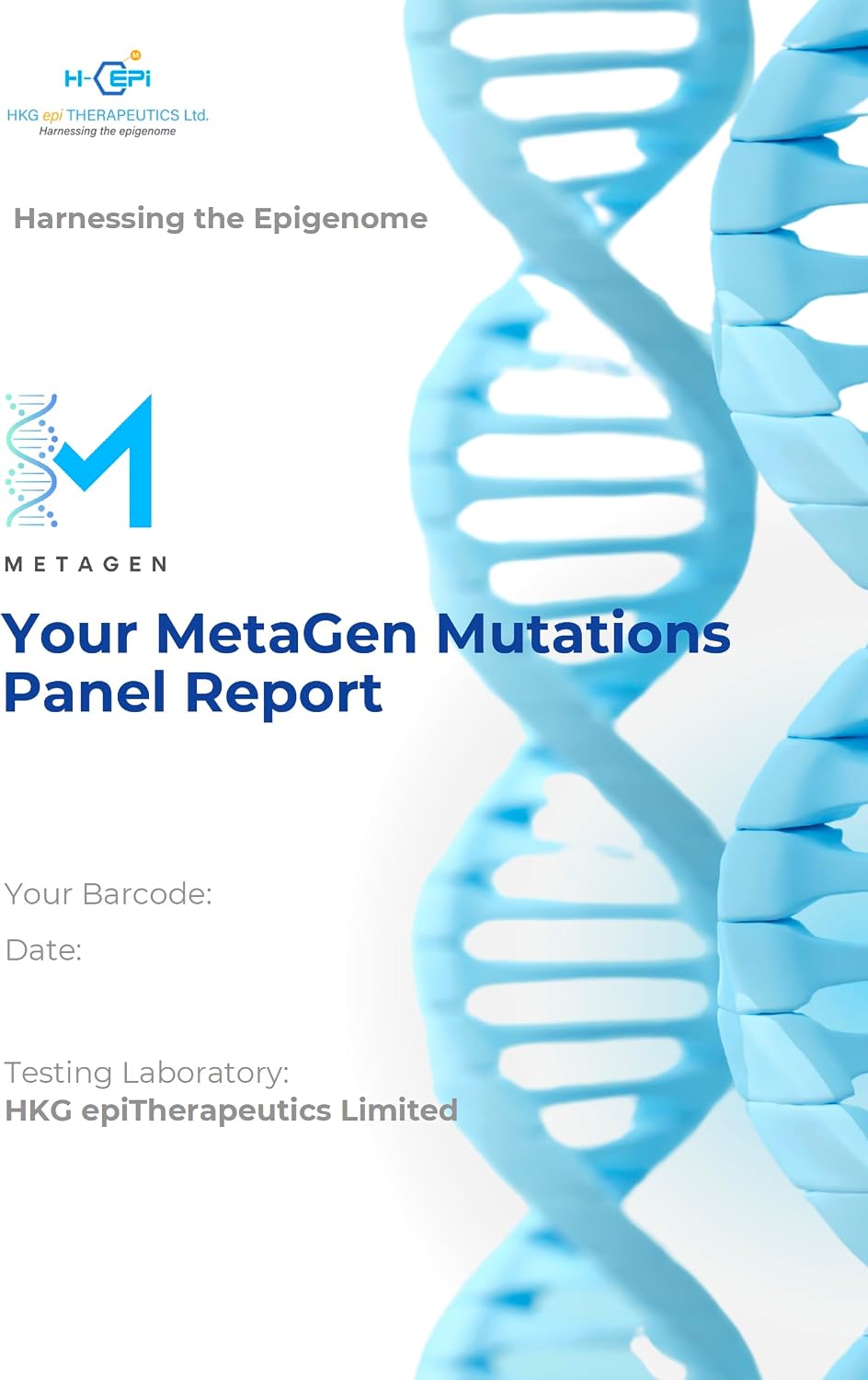 Mutations Panel – Genetic & Epigenetic Insights, Black