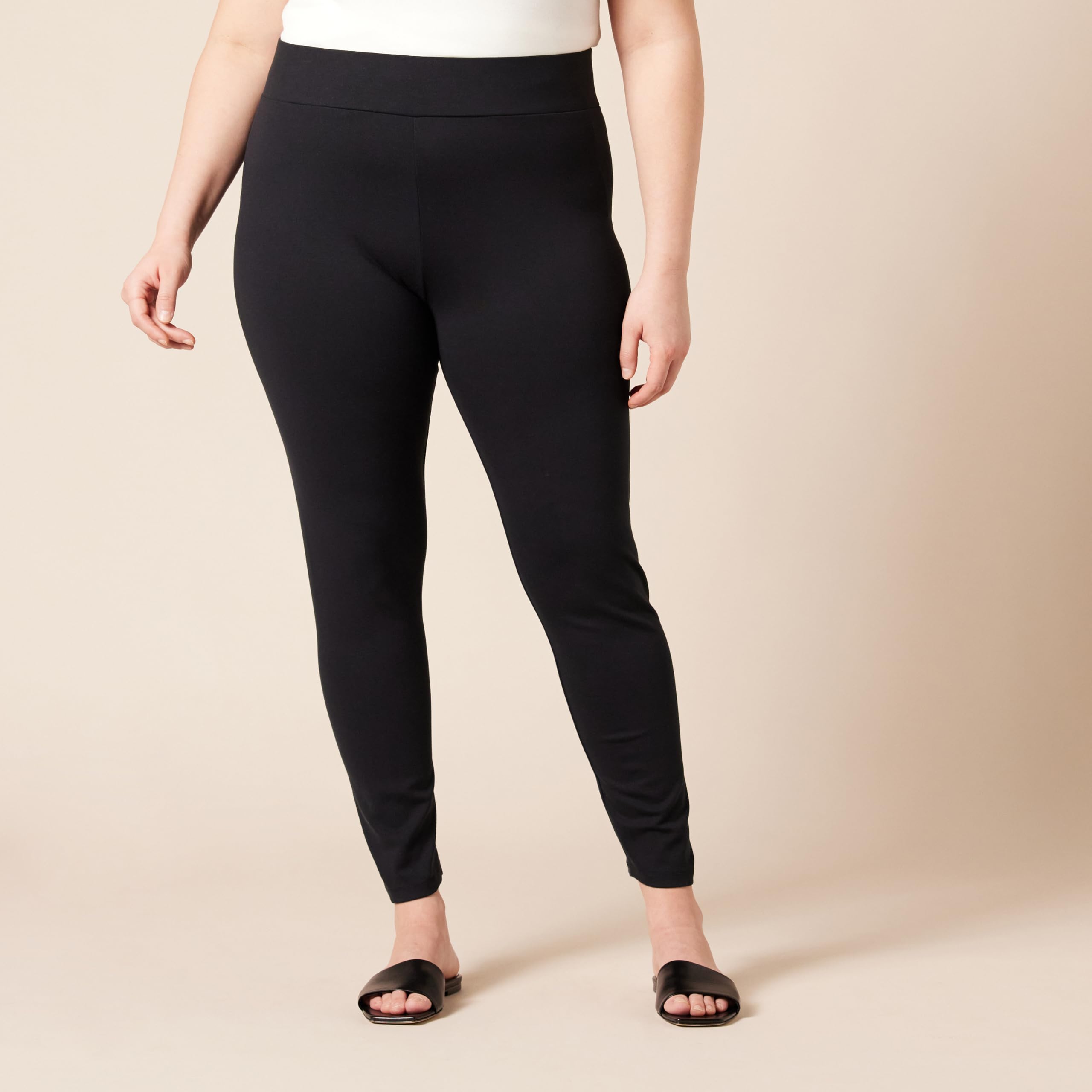 Amazon Essentials Mujer Legging Ponte (Disponible en Tallas Grandes)
