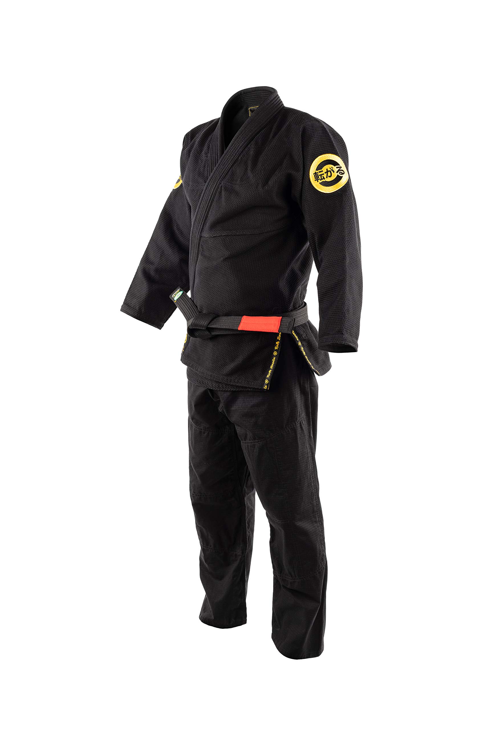 Role Bonito Kimono de Jiu-Jitsu Negro para Hombre (BJJ Gi)