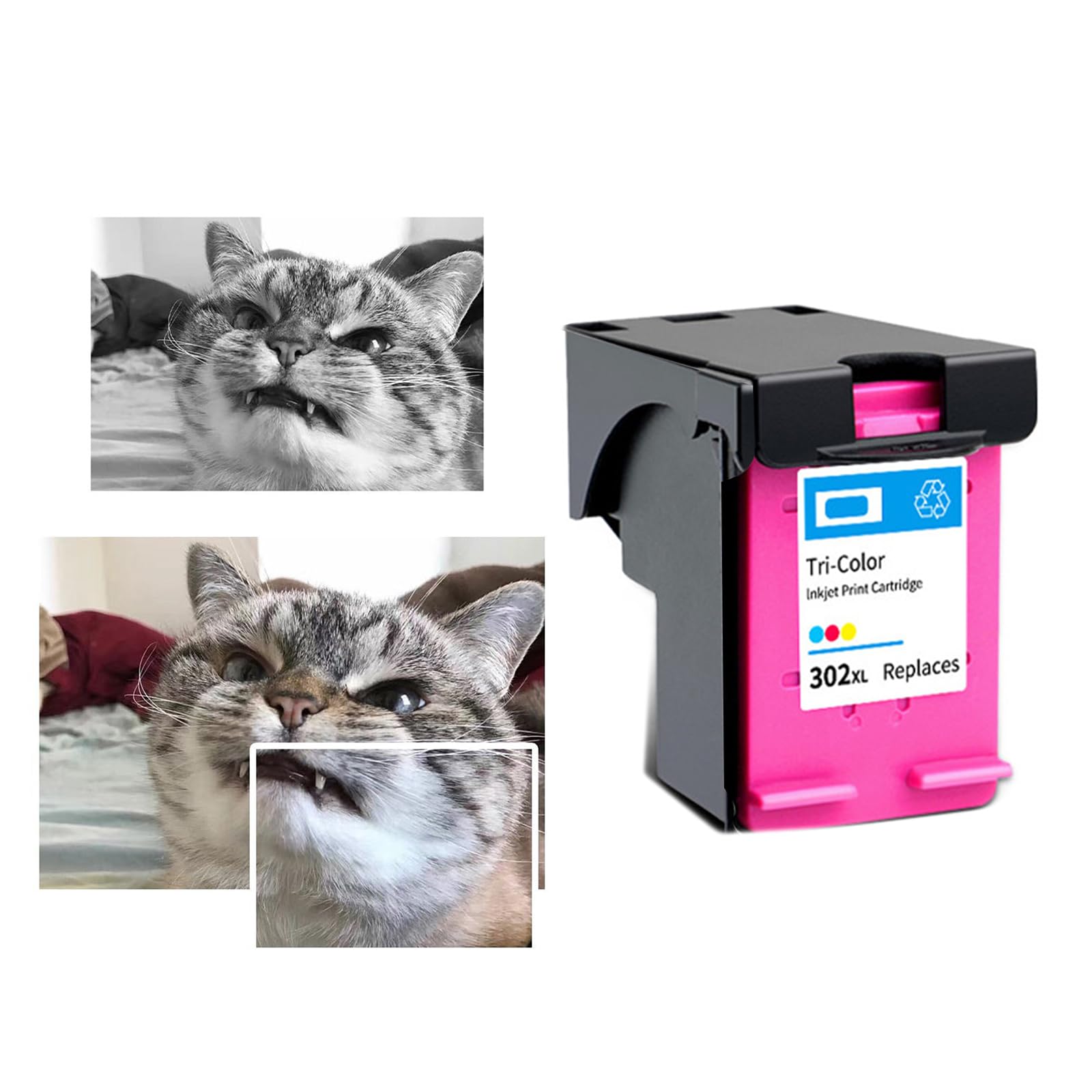 302xl nachfüllbare Patrone für 302xl 4520 4527 4524 4523 OfficeJet 3835 3830 3831 4650 5230 Drucker