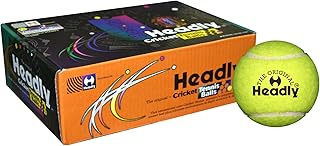Silver's Headly Heavy Cricket Tennis Ball, Pack of 6,Yellow Price In India