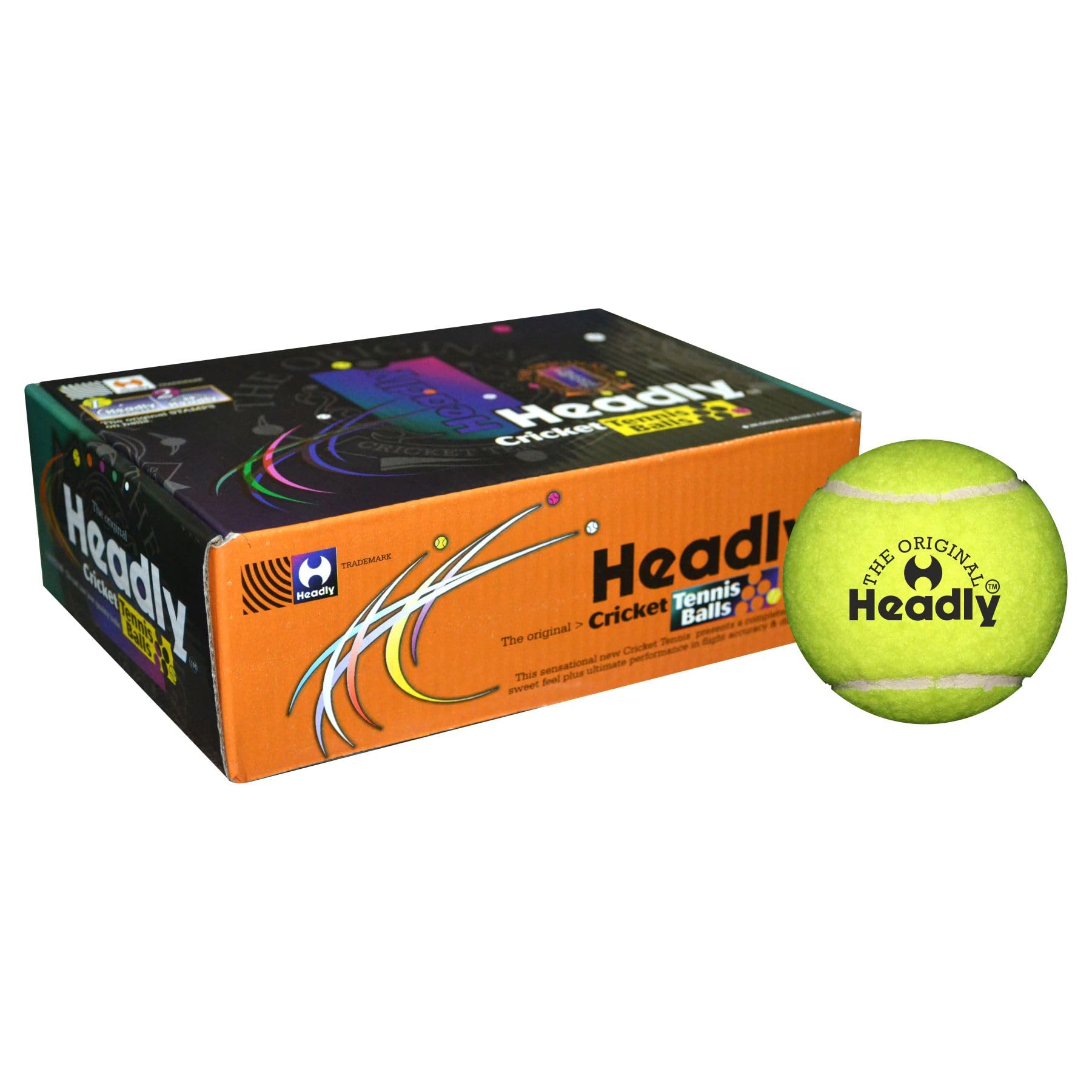 Silver's Headly Heavy Cricket Tennis Ball, Pack of 6,Yellow-image-47