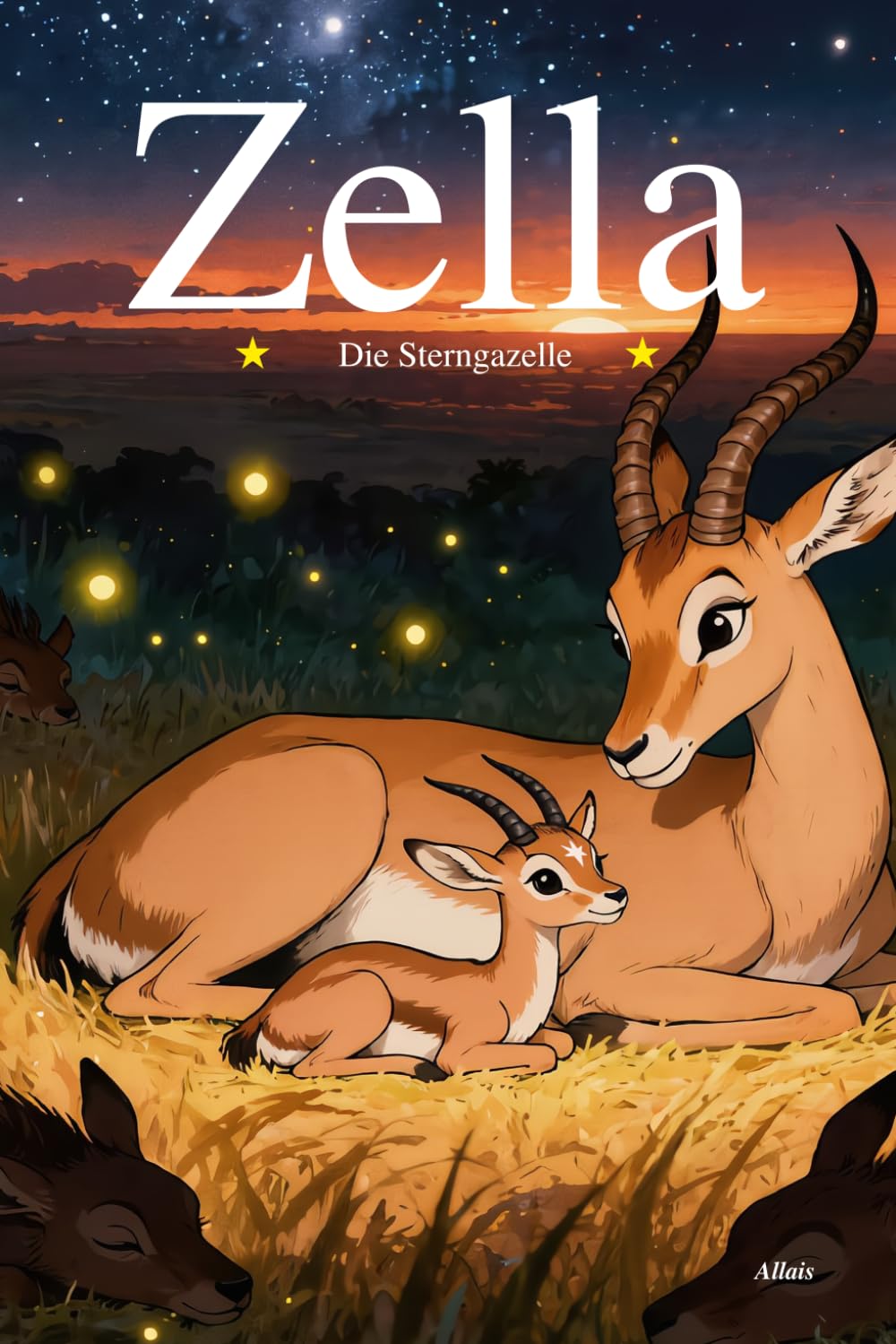 Zella. Die Sterngazelle: Kinderbuch für 5-Jährige