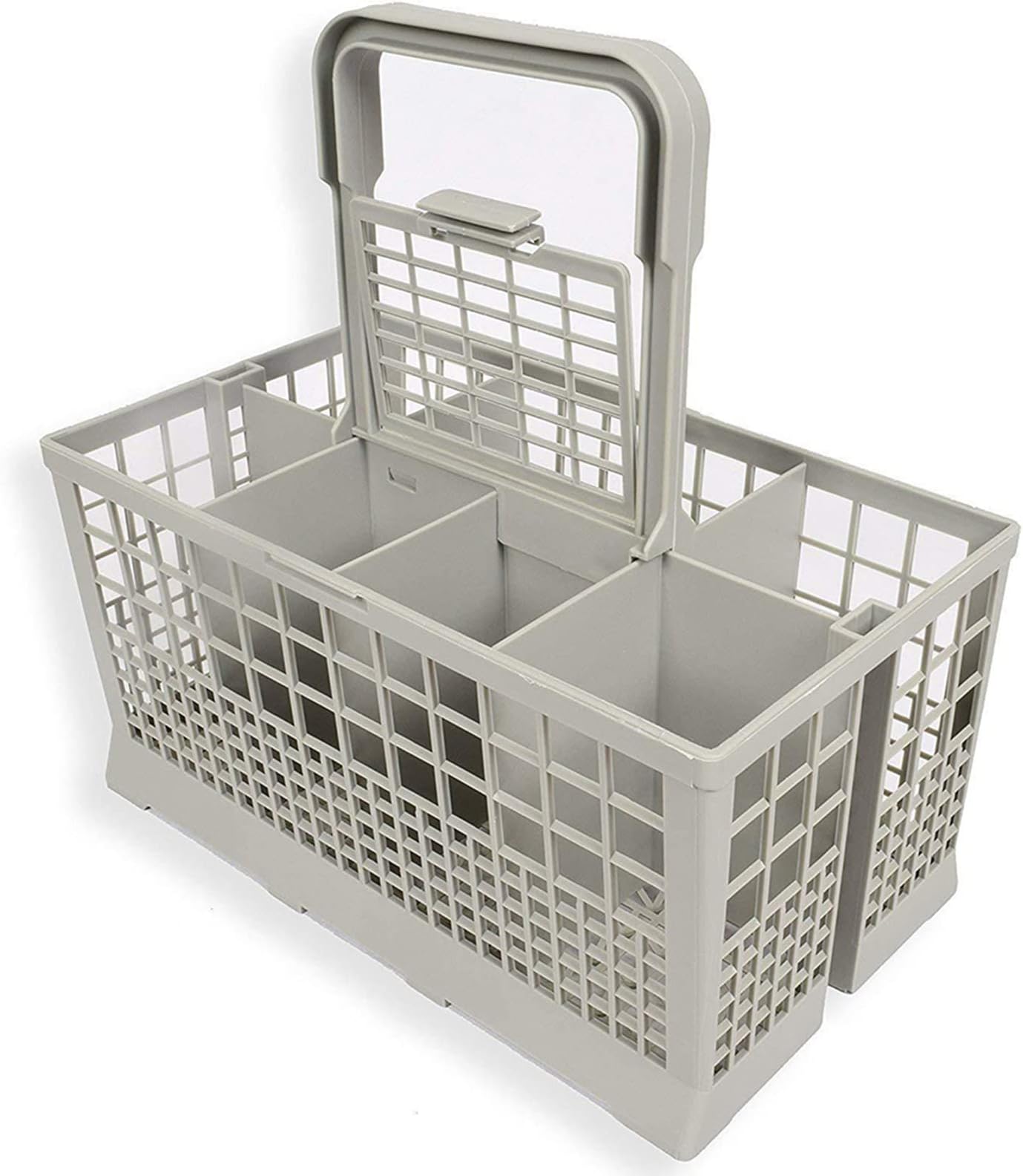 Universal Dishwasher Basket Cutlery Dinnerware Dishwasher Basket Replacement Rack Accessory Cutlery Holder Fits for Most Dishwasher