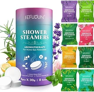 Shower Steamers Aromatherapy for Women and Men 8 Pack
